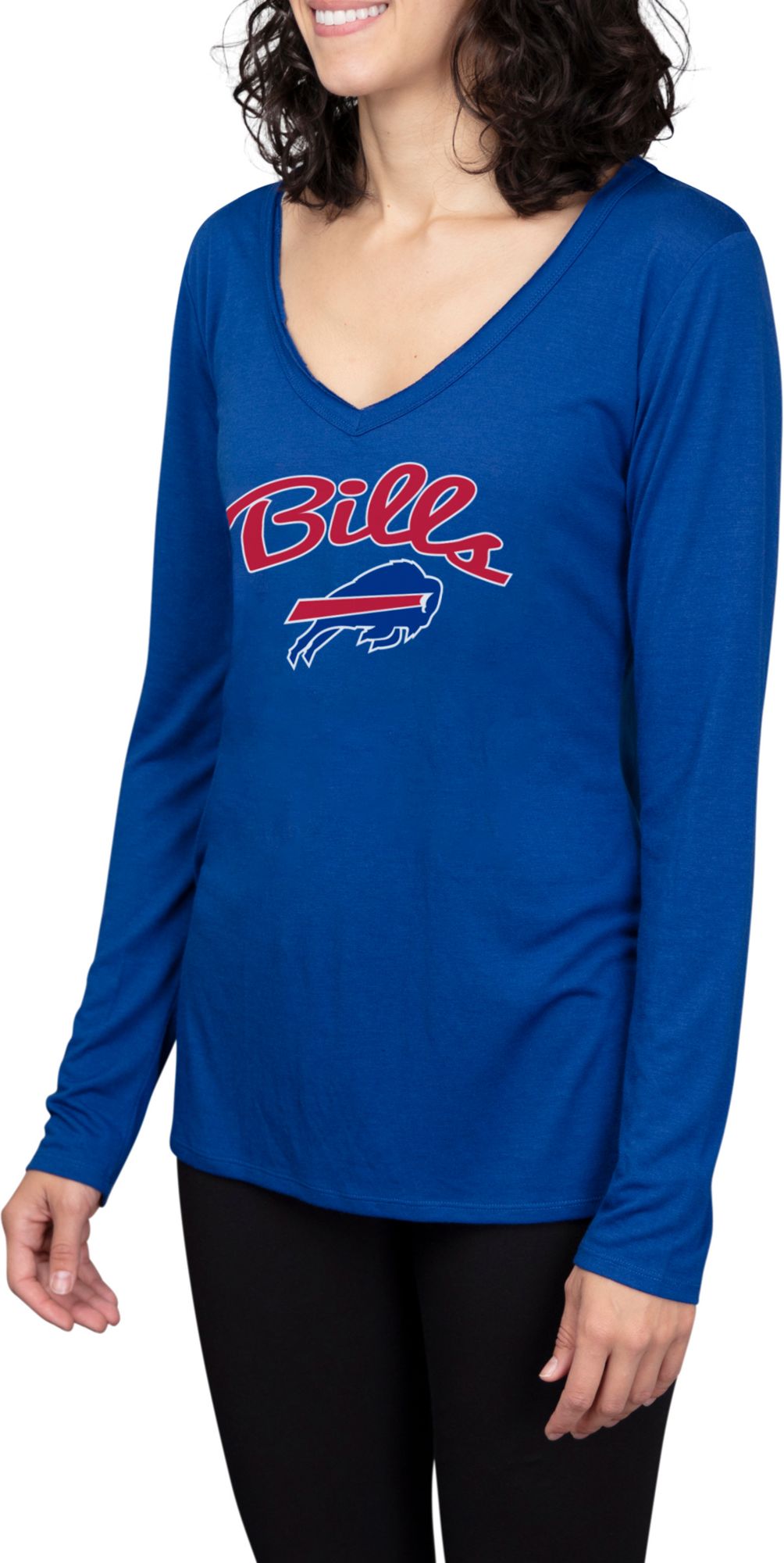 Concepts Sport Women's Buffalo Bills Marathon Royal Long Sleeve T-Shirt product image