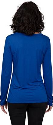 Concepts Sport Women's Detroit Lions Marathon Royal Long Sleeve T-Shirt