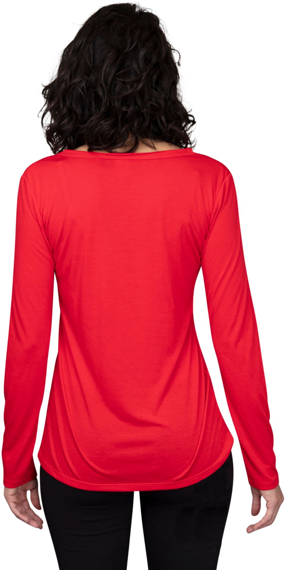 Concepts Sport Women's New Jersey Devils Marathon  Knit Long Sleeve T-Shirt