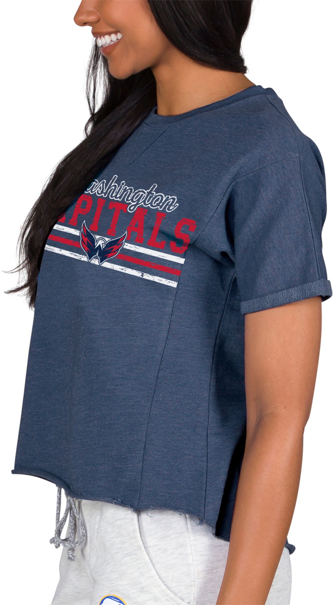 Concepts Sport Women's Washington Capitals Mainstream Navy T-Shirt product image