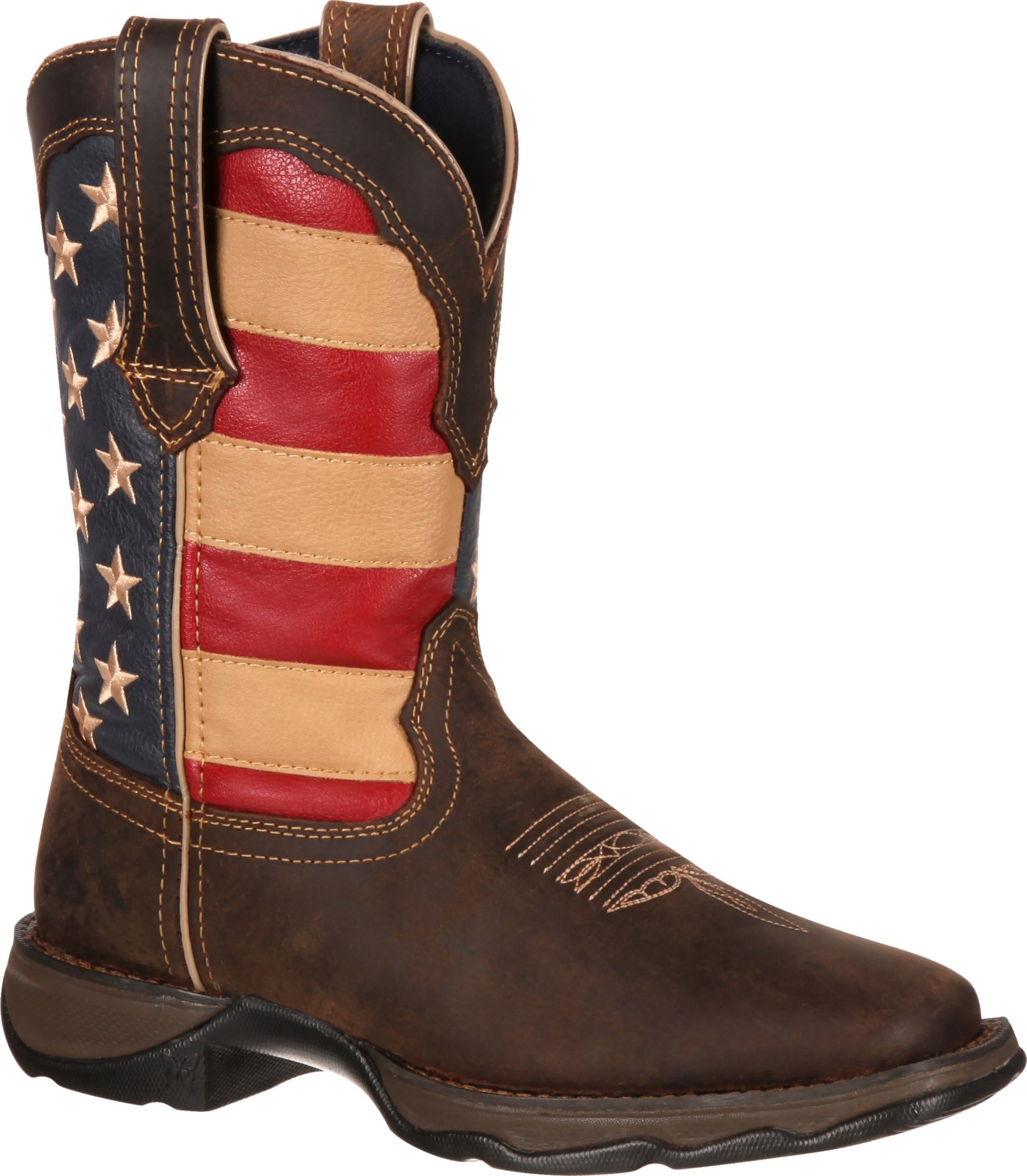 Durango Women's Lady Rebel Patriotic Pull-On Western Work Boots product image