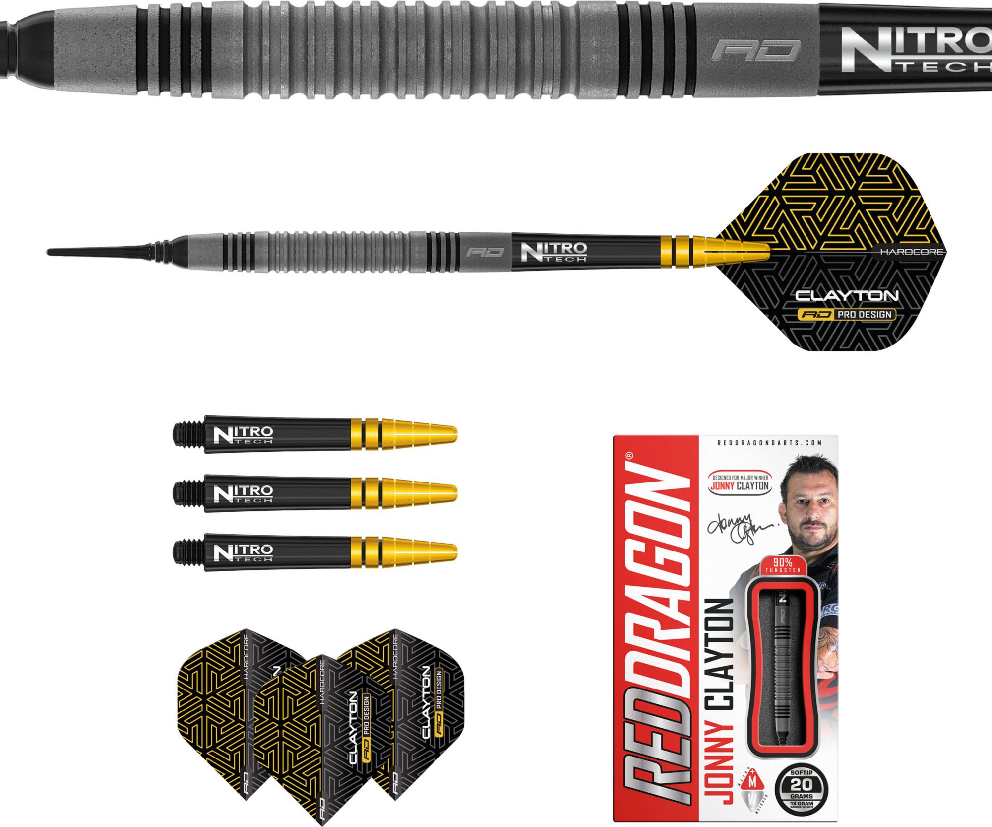 Nodor Jonny Clayton Oxide Edition 20g Darts product image
