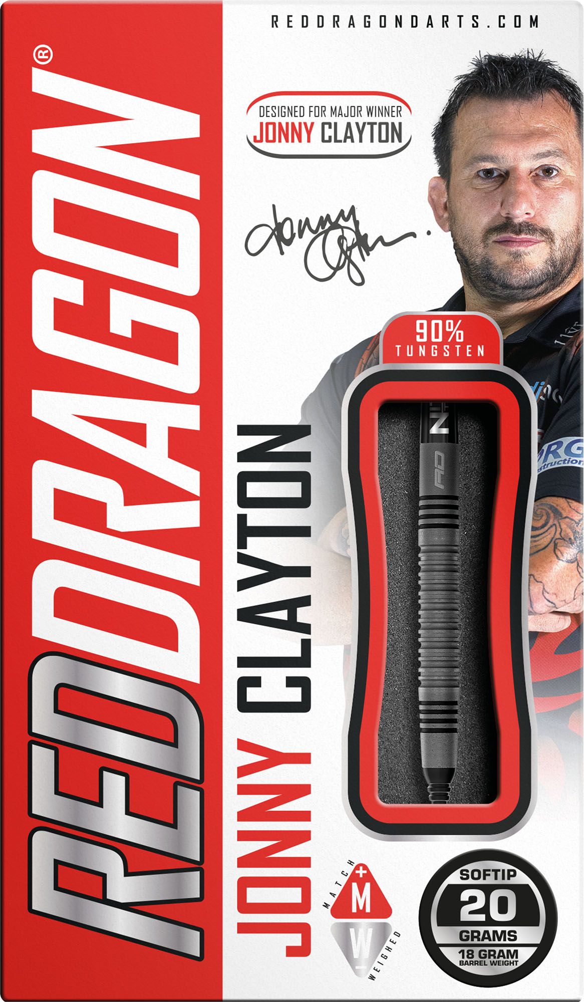 Nodor Jonny Clayton Oxide Edition 20g Darts product image