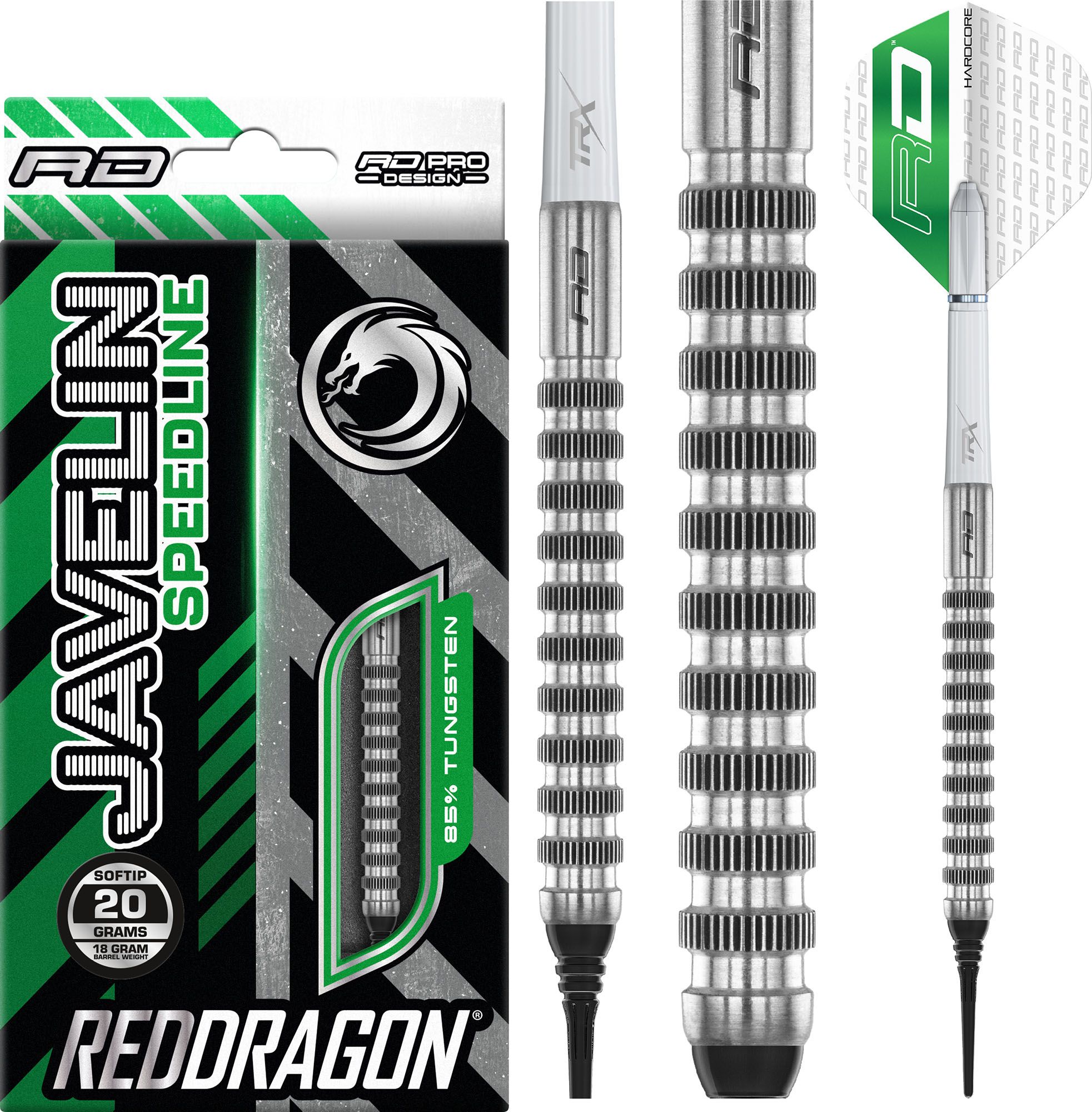 Nodor Javelin Speedline 20g Softip Darts product image
