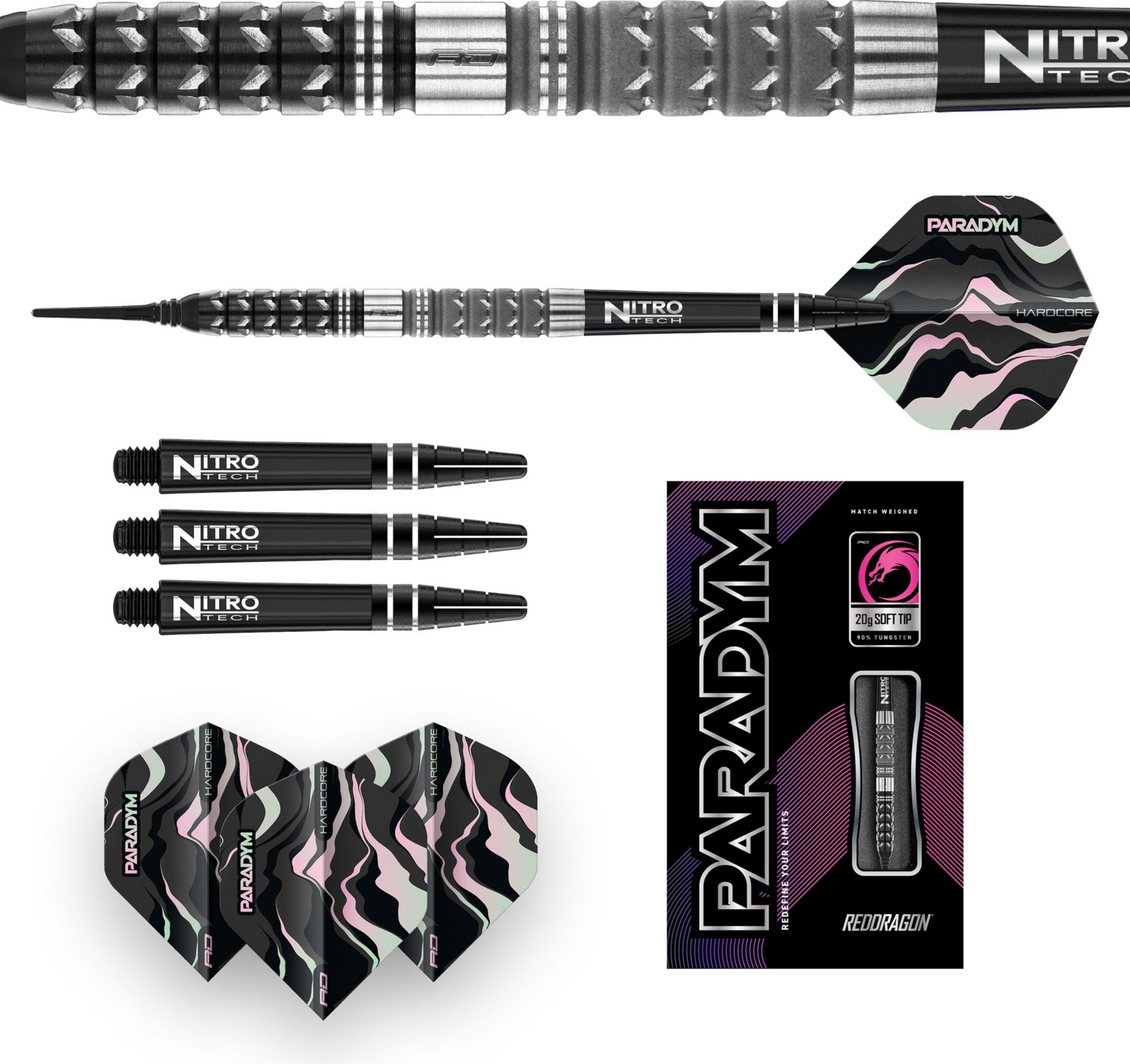 Nodor Paradym Torpedo Tungsten 20g Darts product image