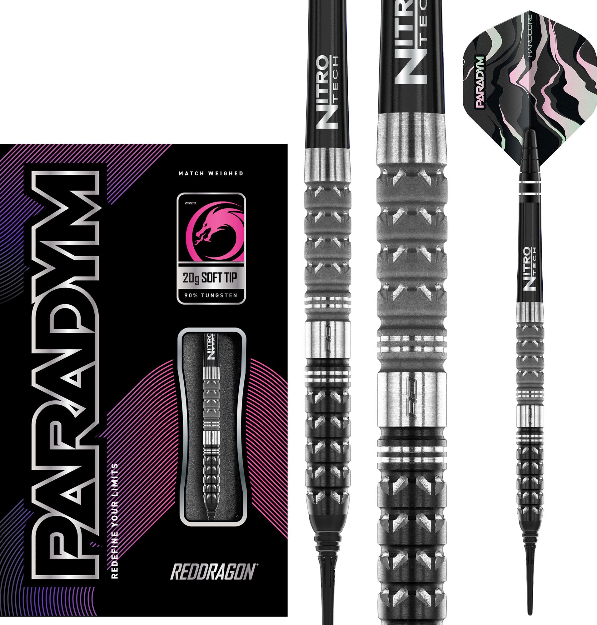 Nodor Paradym Torpedo Tungsten 20g Darts product image