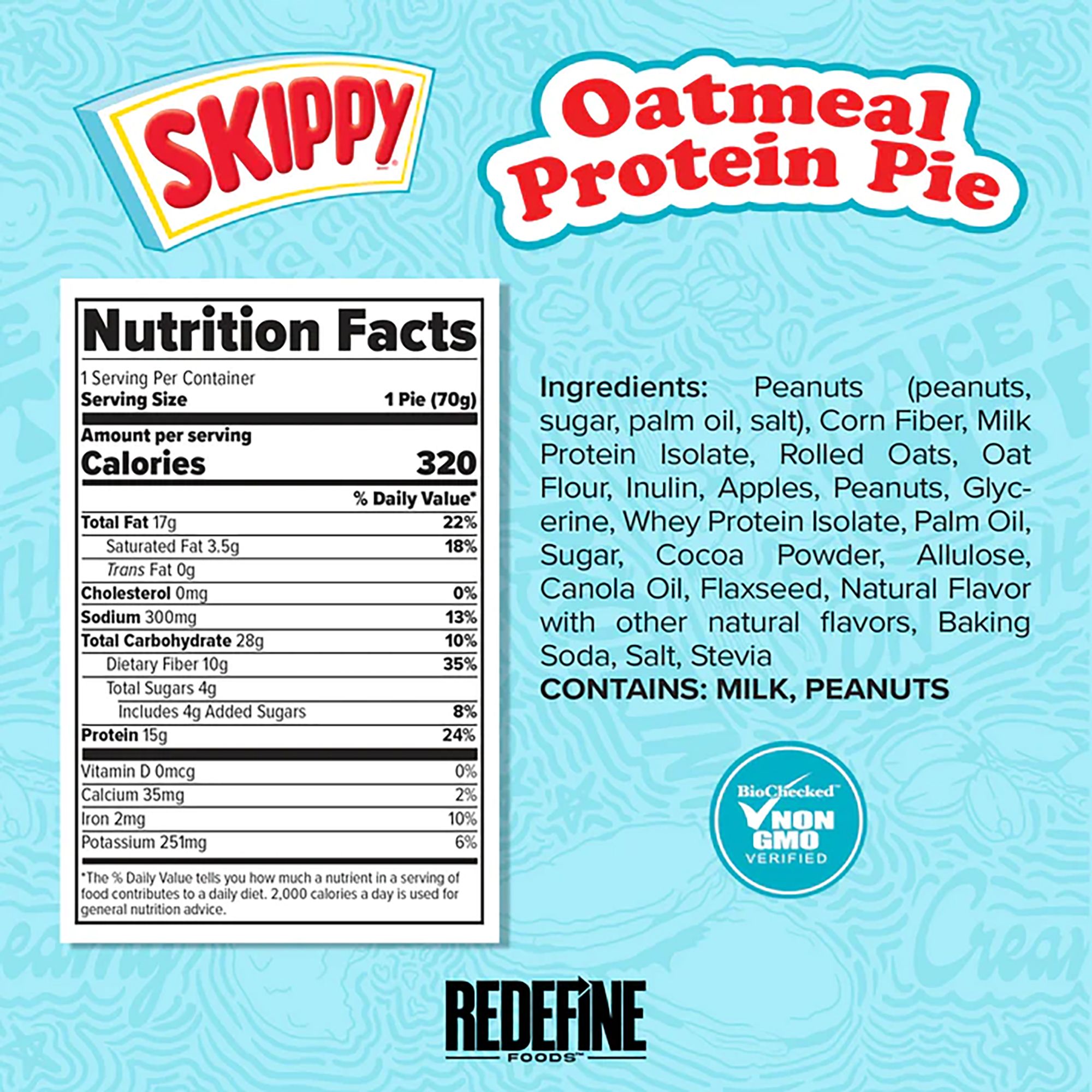 Redefine Foods Oatmeal Protein Pie product image