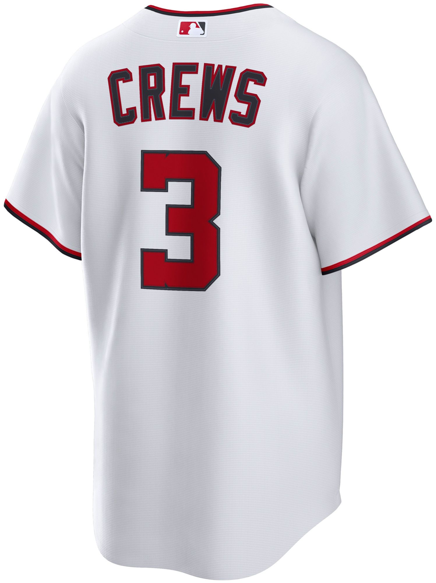 Nike Men's Washington Nationals Dylan Crews #3 White Home Replica Jersey product image