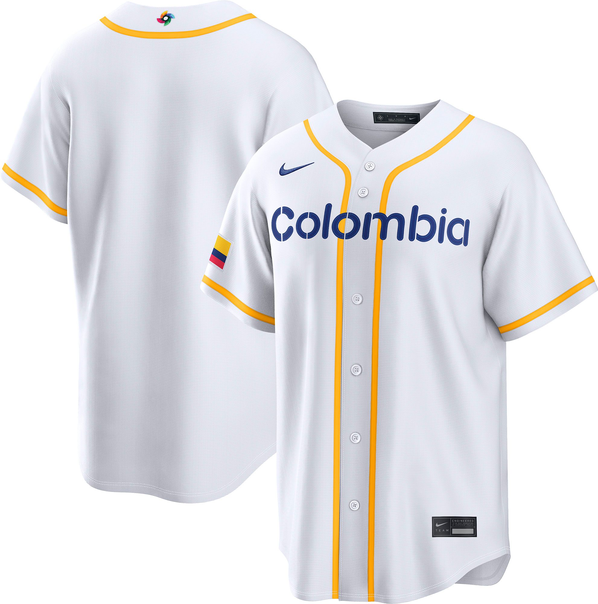 Nike Men's  World Baseball Classic 2026 Columbia Blank Home Jersey product image