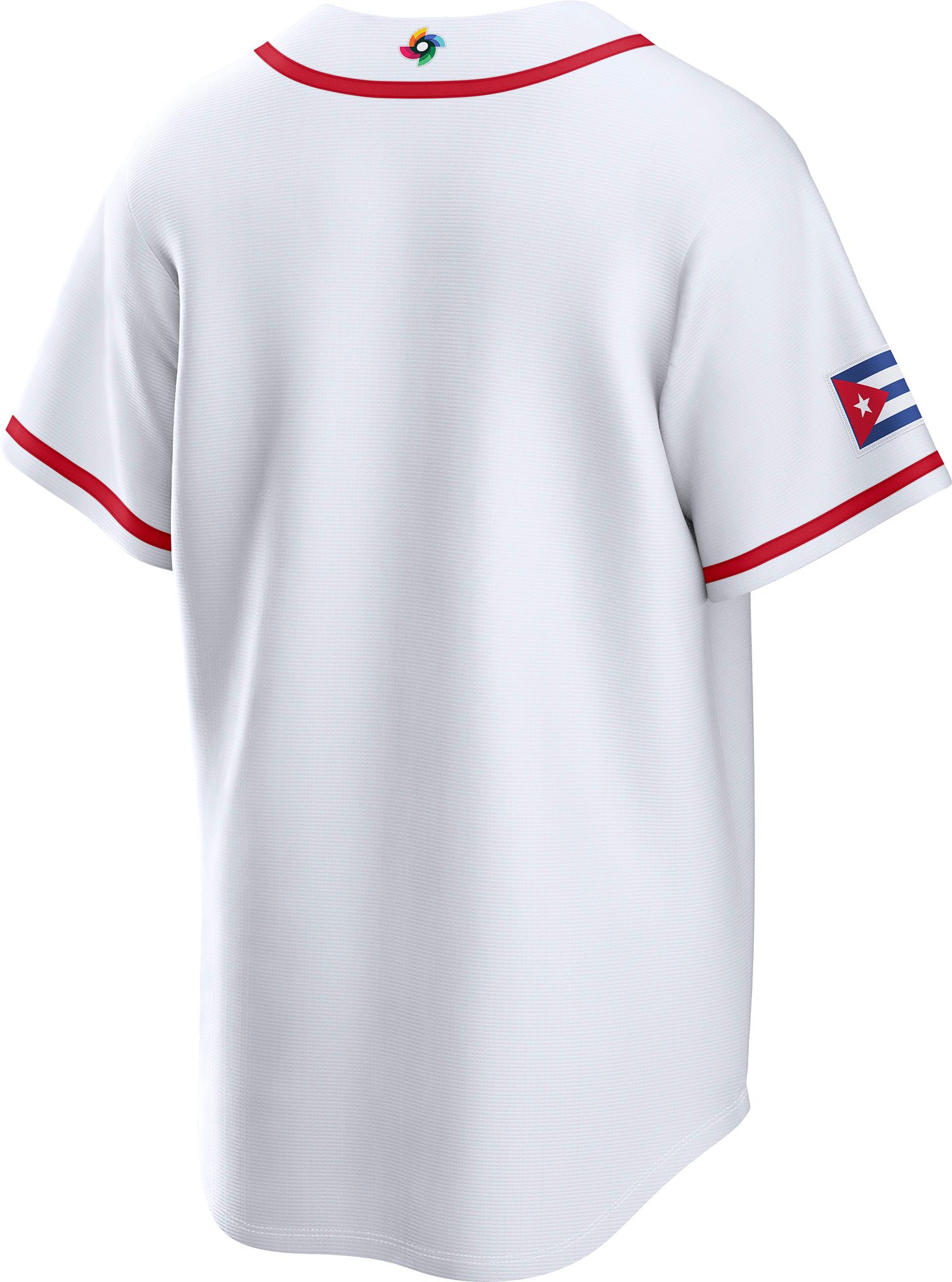 Nike Men's World Baseball Classic 2026 Cuba White Blank Stadium Home Jersey product image
