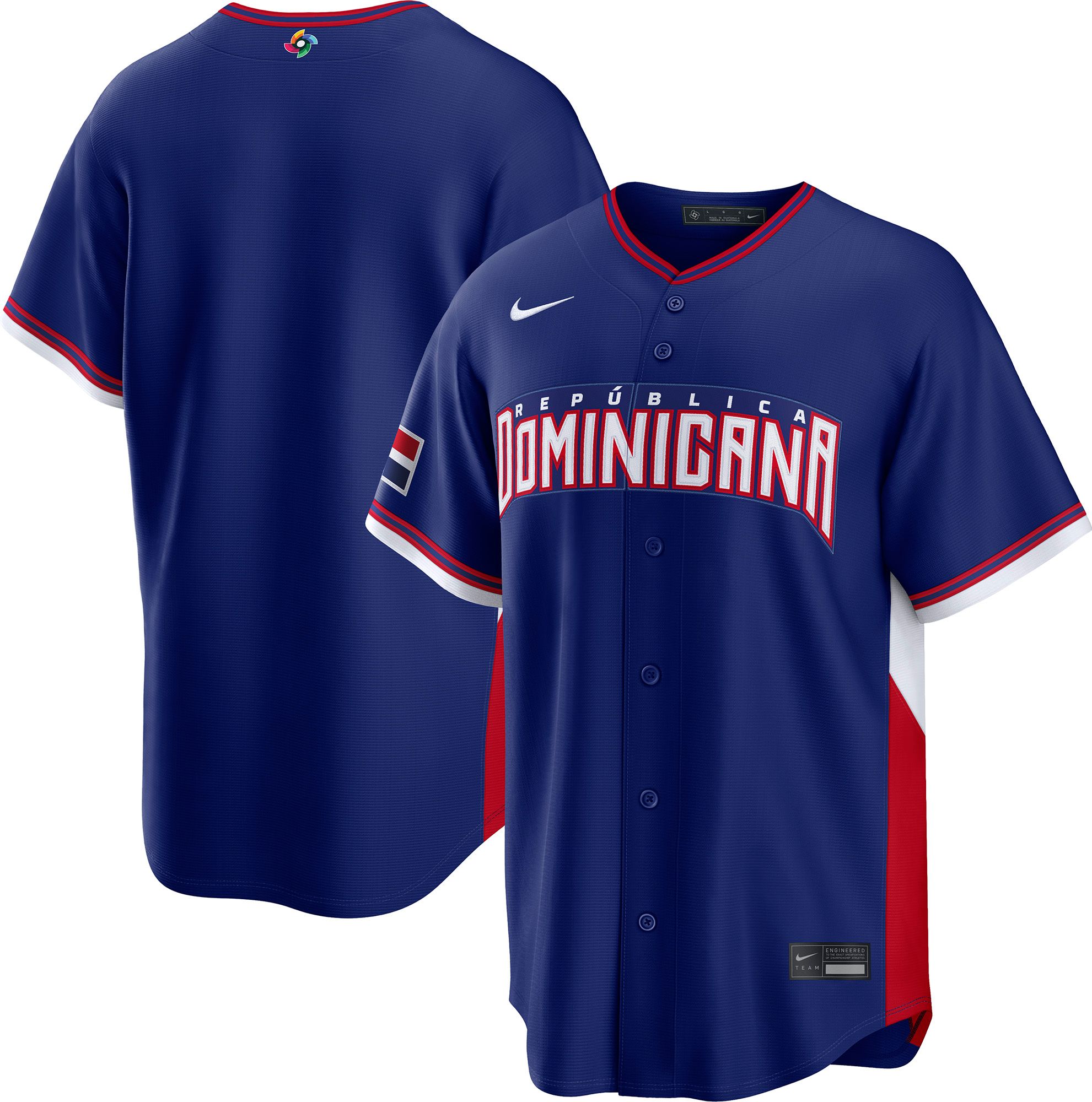 Nike Men's 2026 World Baseball Classic Domincan Republic Blank Road Jersey product image