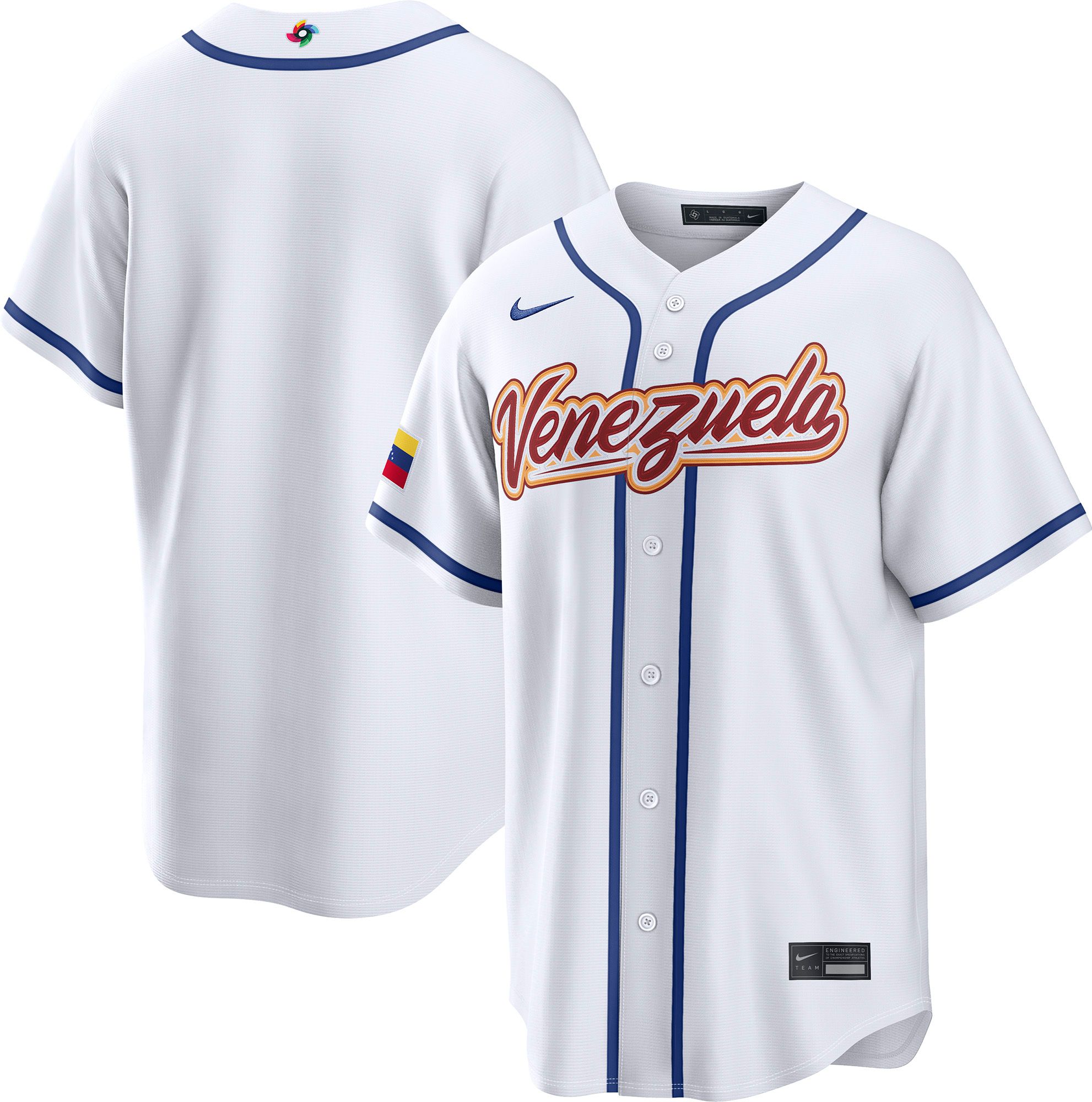Nike Men's 2026 World Baseball Classic Venezuela Blank Home Jersey product image
