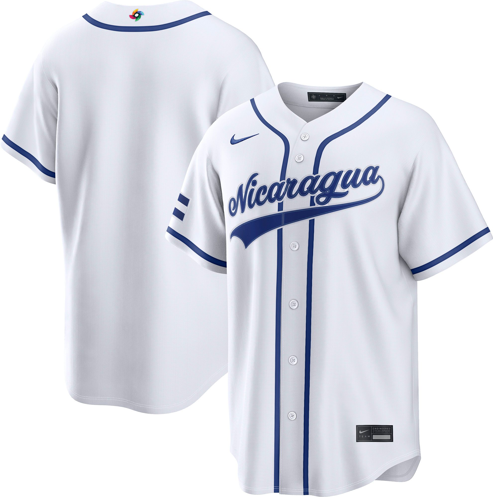 Nike Men's  World Baseball Classic 2026 Nicaragua Blank Home Jersey product image
