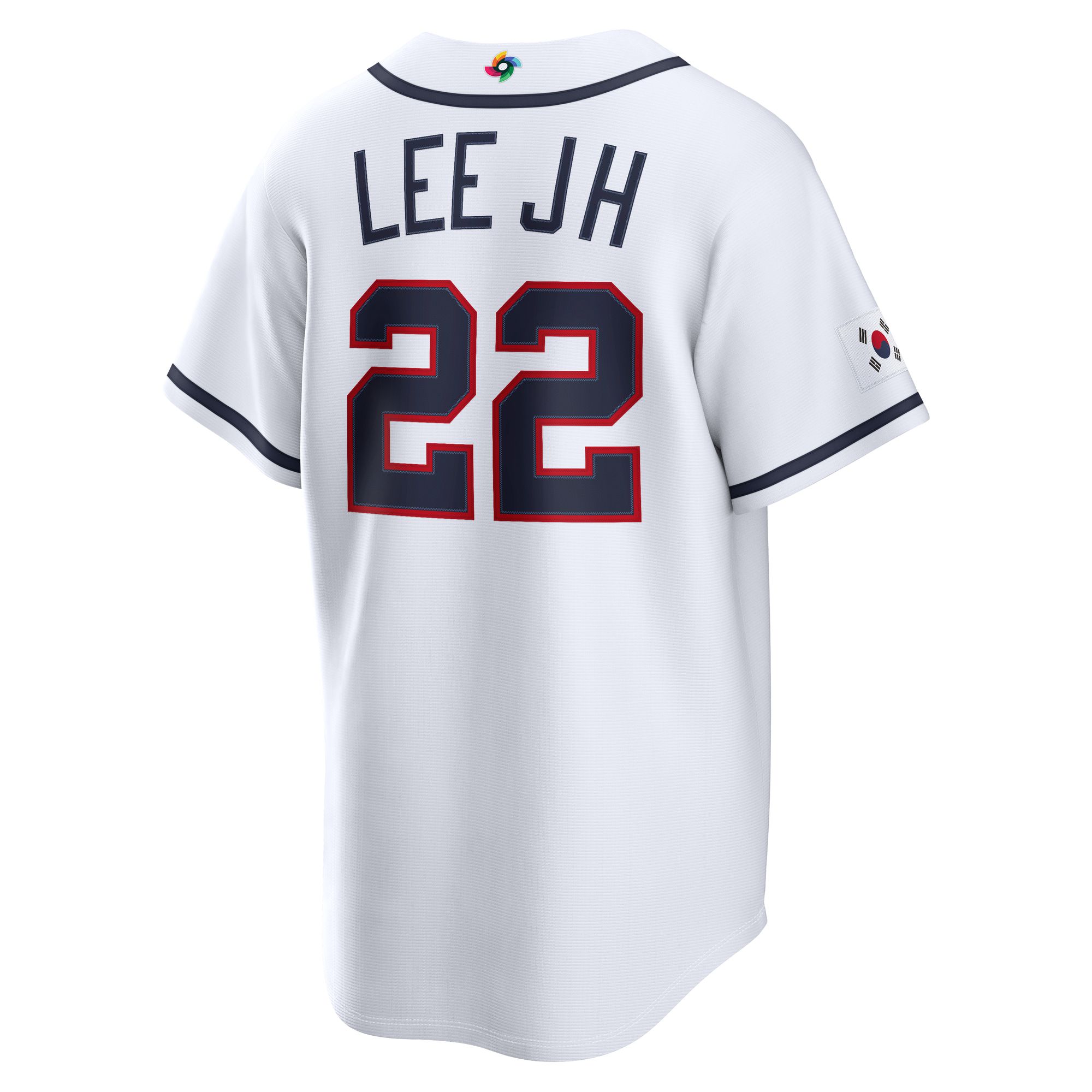 Nike Men's World Baseball Classic 2026 Korea White Jung Hoo #22 Stadium Home Jersey product image