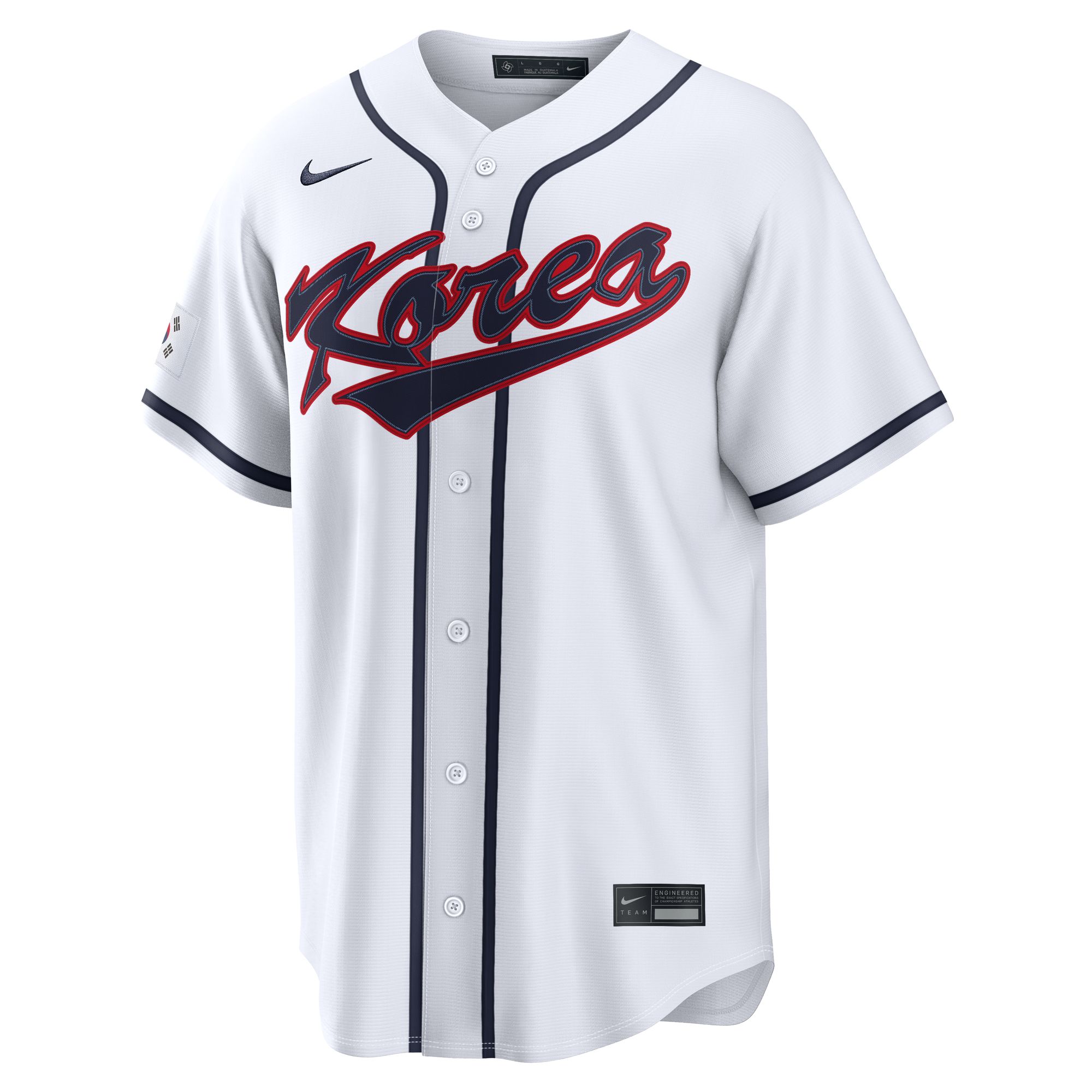 Nike Men's World Baseball Classic 2026 Korea White Jung Hoo #22 Stadium Home Jersey product image