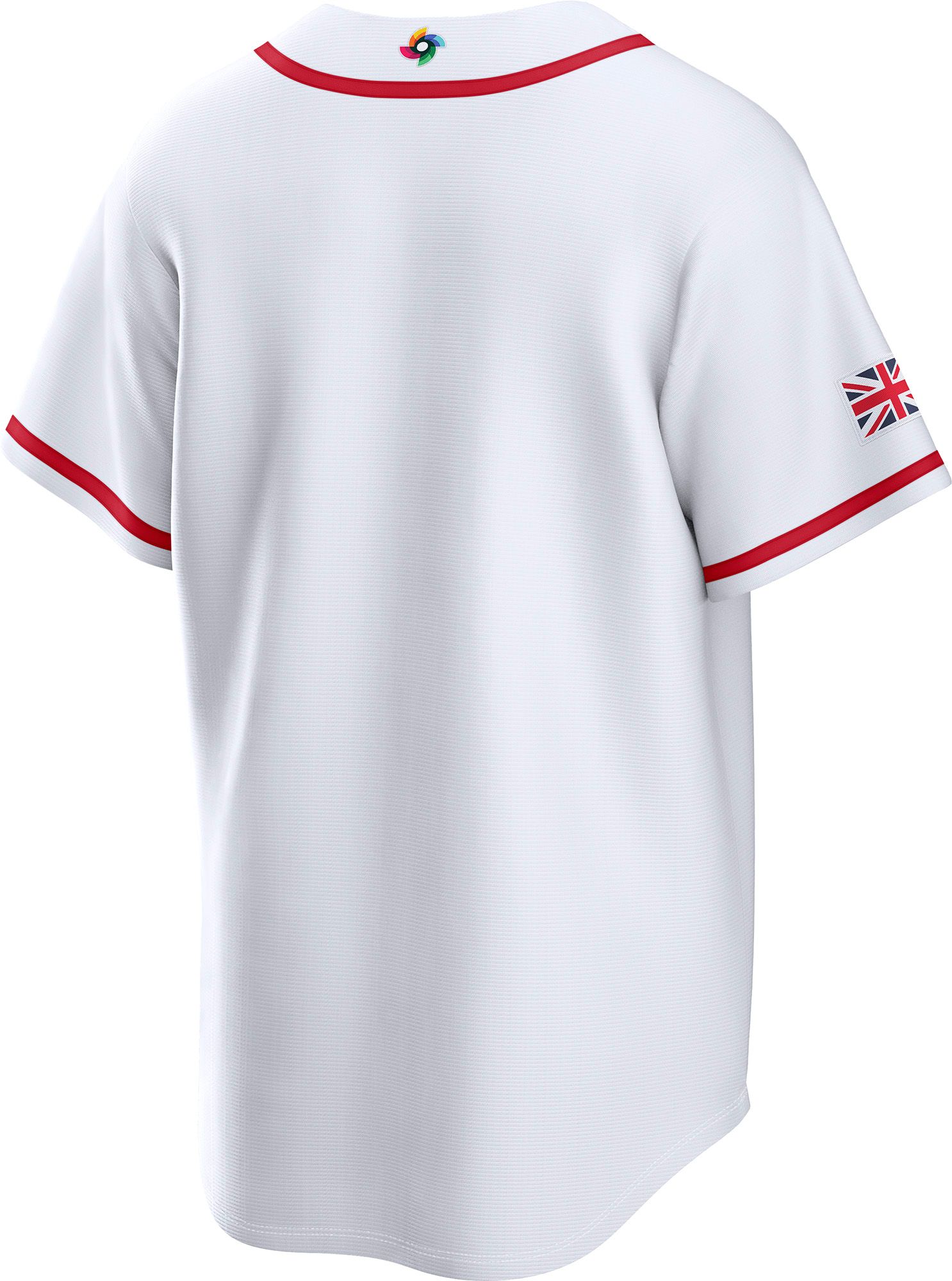 Nike Men's World Baseball Classic 2026 Great Britain White Blank Stadium Home Jersey product image