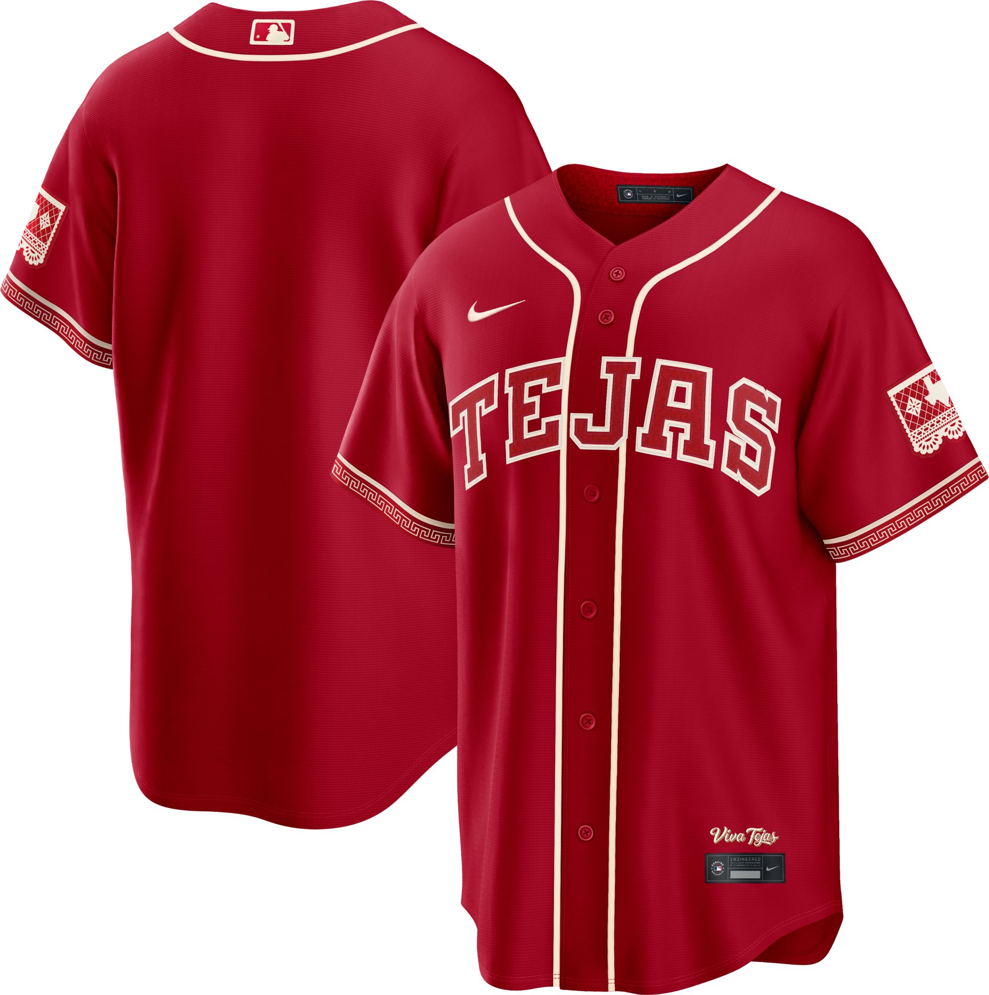 Nike Men's Texas Rangers Blank 2026 City Connect Stadium Jersey product image