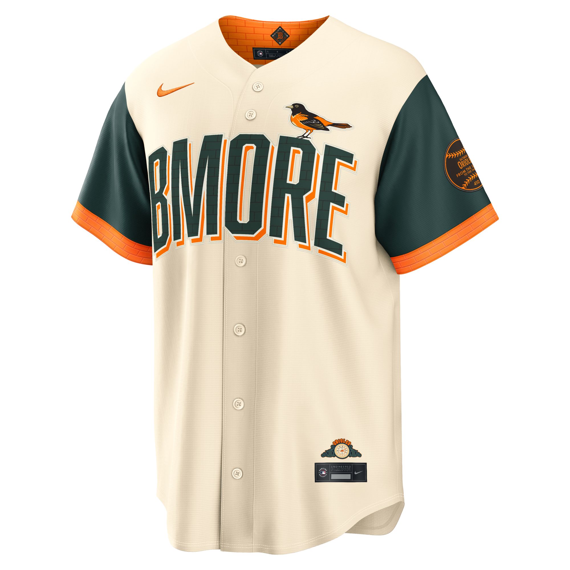 Nike Men's Baltimore Orioles Blank 2026 City Connect Stadium Jersey product image