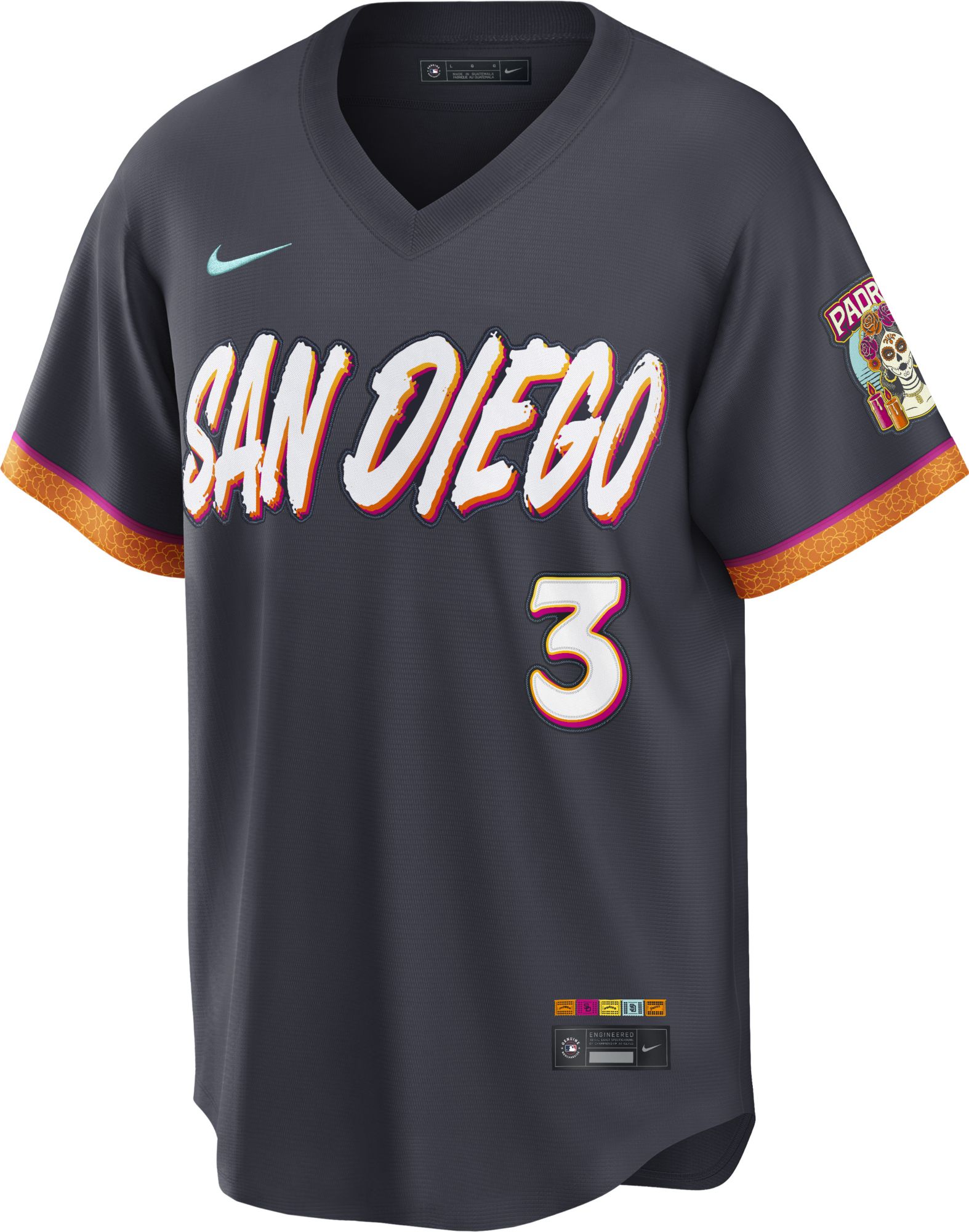 Nike Men's San Diego Padres Jackson Merrill #3 2026 City Connect Stadium Jersey product image