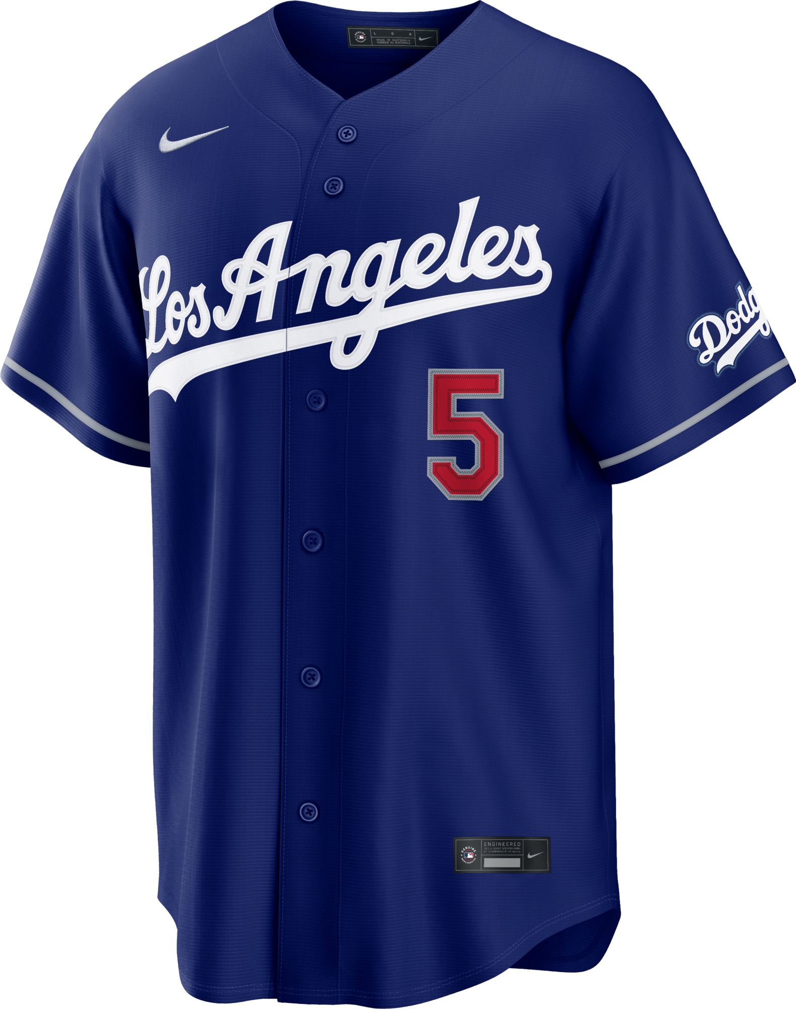 Nike Men's Los Angeles Dodgers Freddie Freeman #5 Alternate Royal Blue Jersey product image