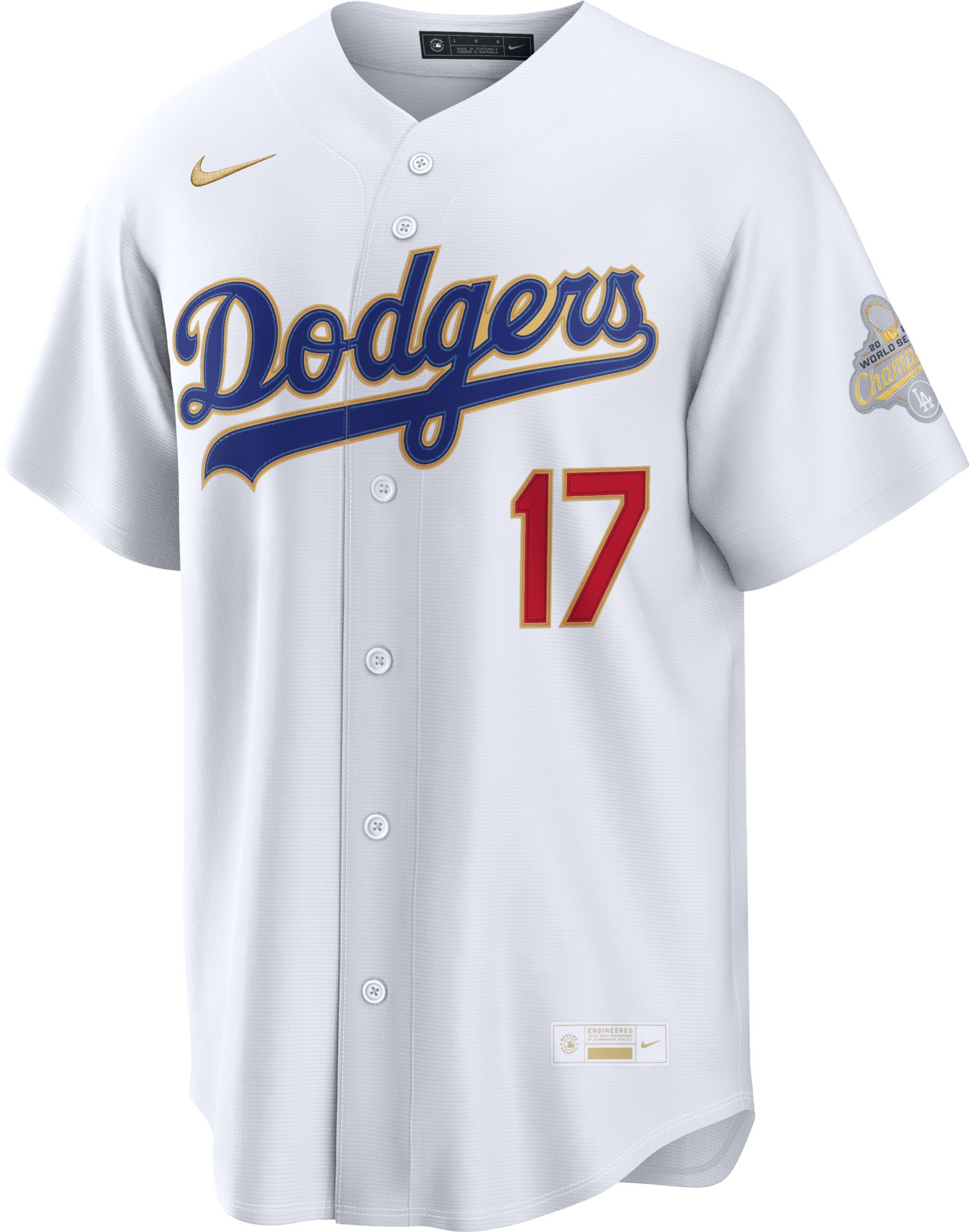 Nike Men's Los Angeles Dodgers Shohei Ohtani #17 2026 Gold Collection Jersey product image