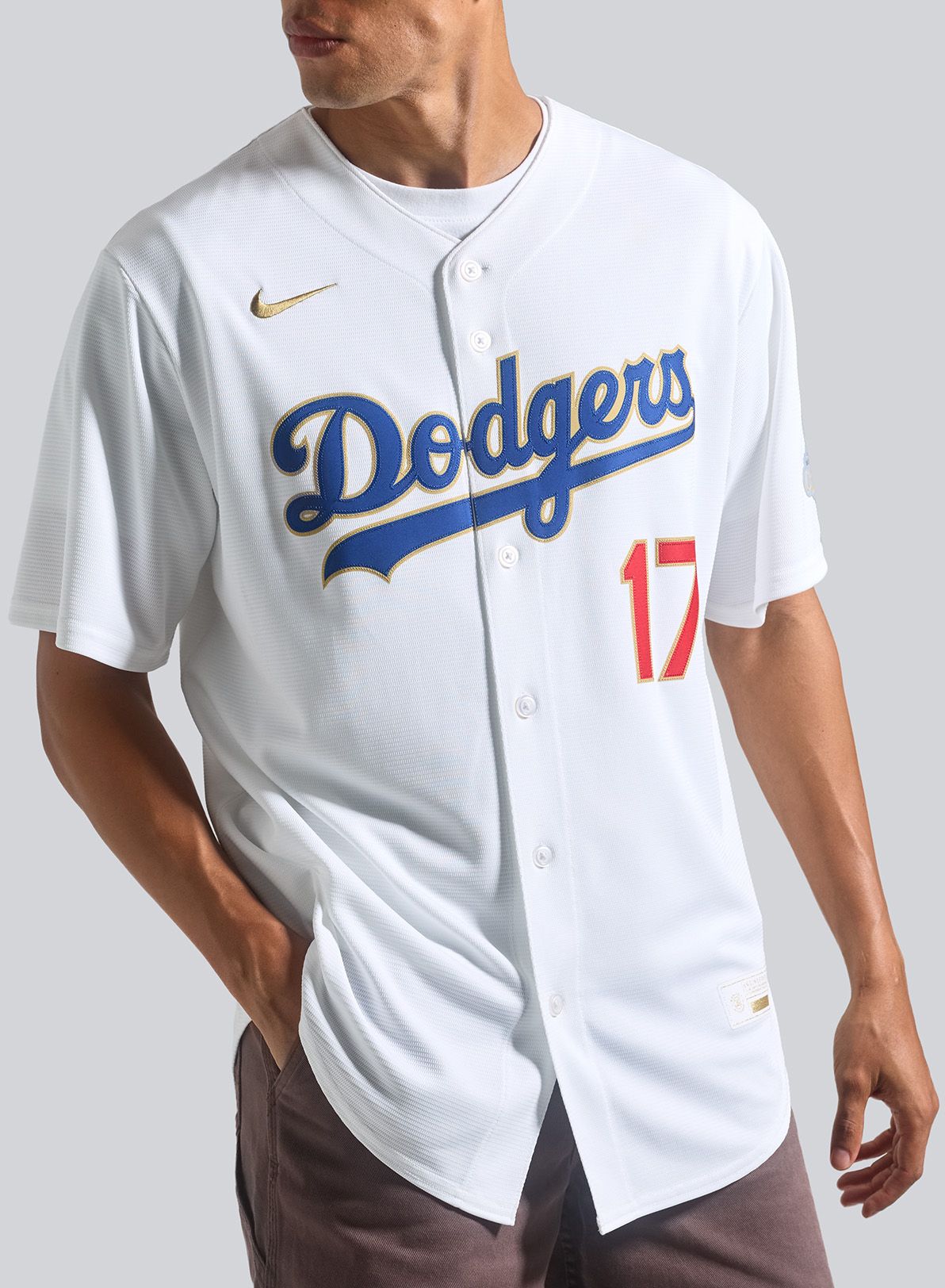 Nike Men's Los Angeles Dodgers Shohei Ohtani #17 2026 Gold Collection Jersey product image
