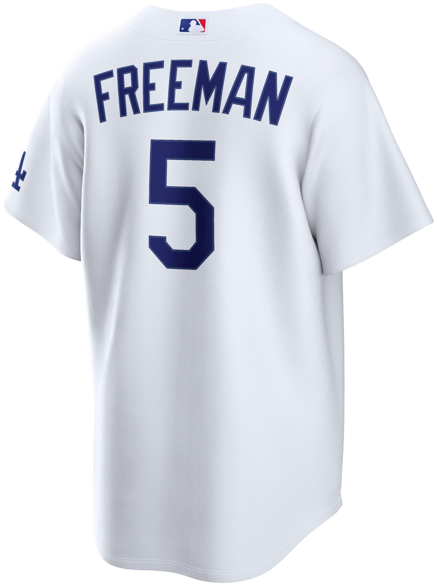 Nike Men's Los Angeles Dodgers Freddie Freeman #5 White Home Stadium Jersey product image