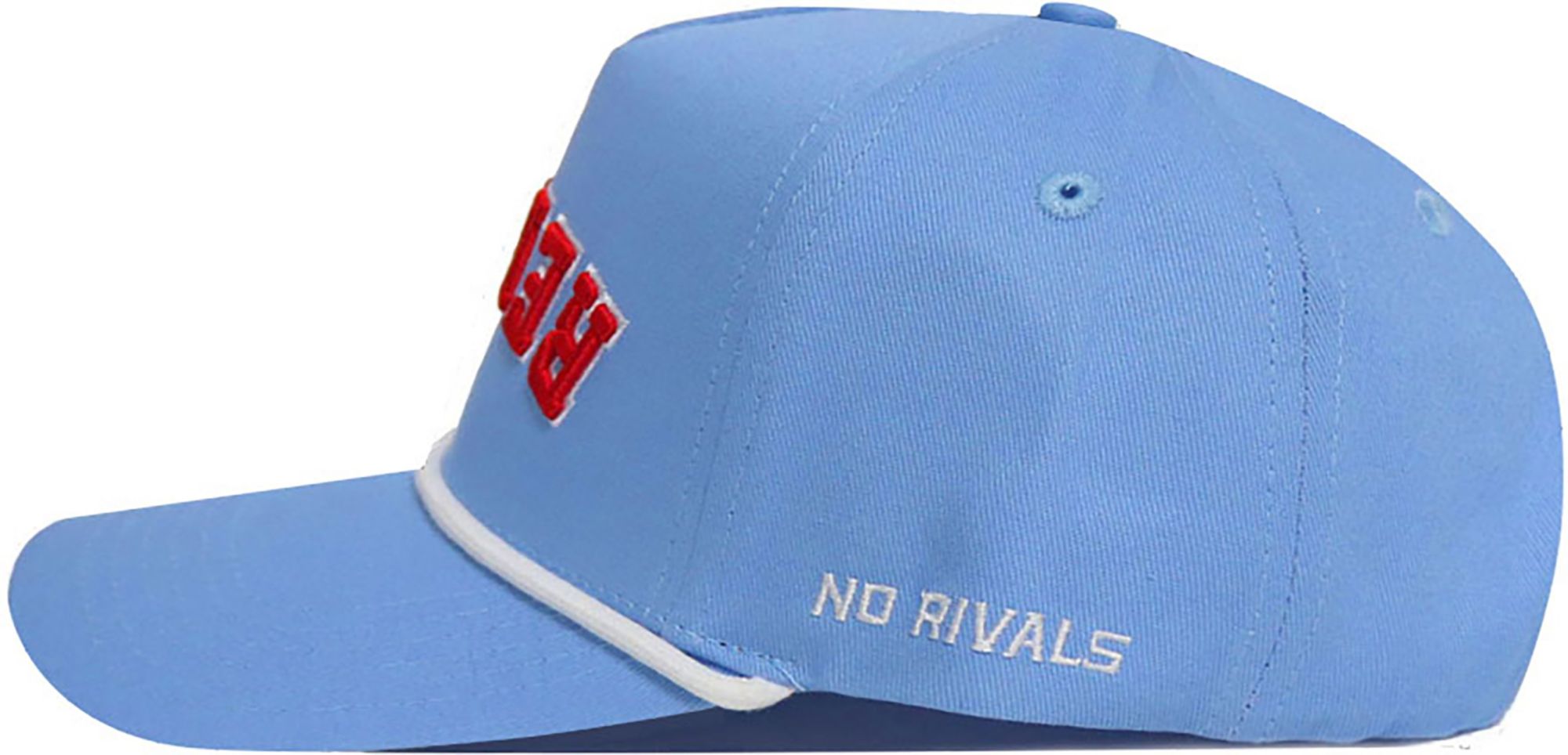 No Rivals Adult Ole Miss Rebels Light Blue Upside Down Adjustable Hat product image