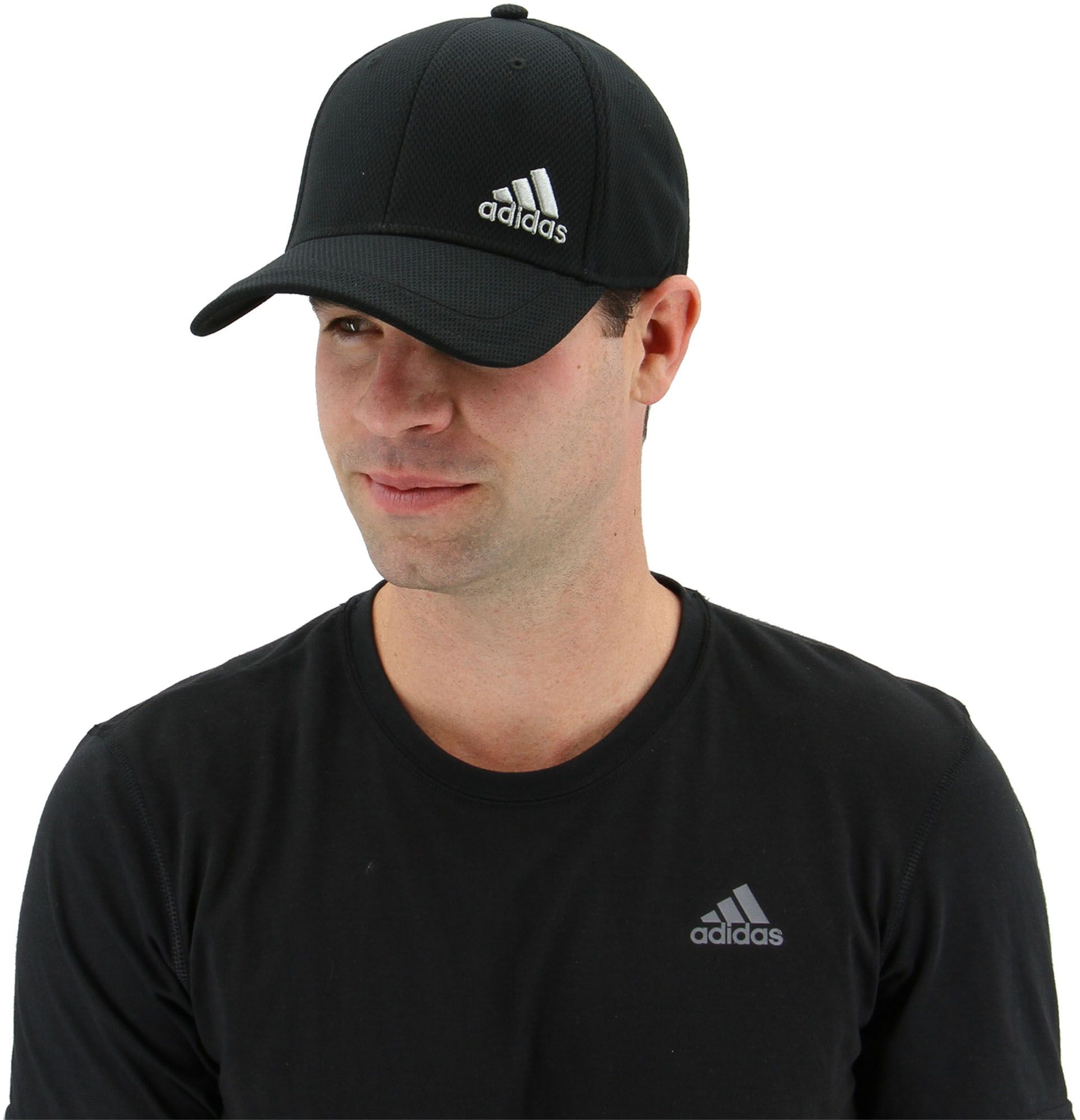 adidas men's release stretch fit cap