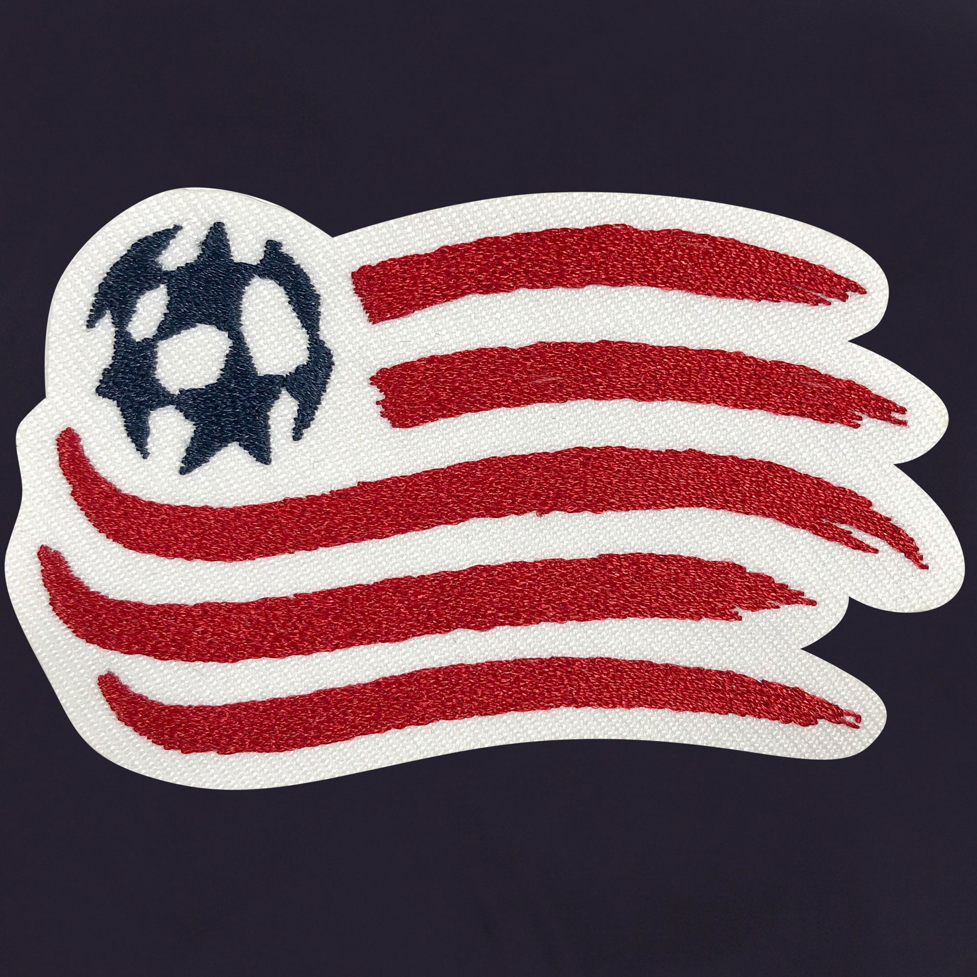 JH Design New England Revolution Navy Reversible Fleece Jacket product image