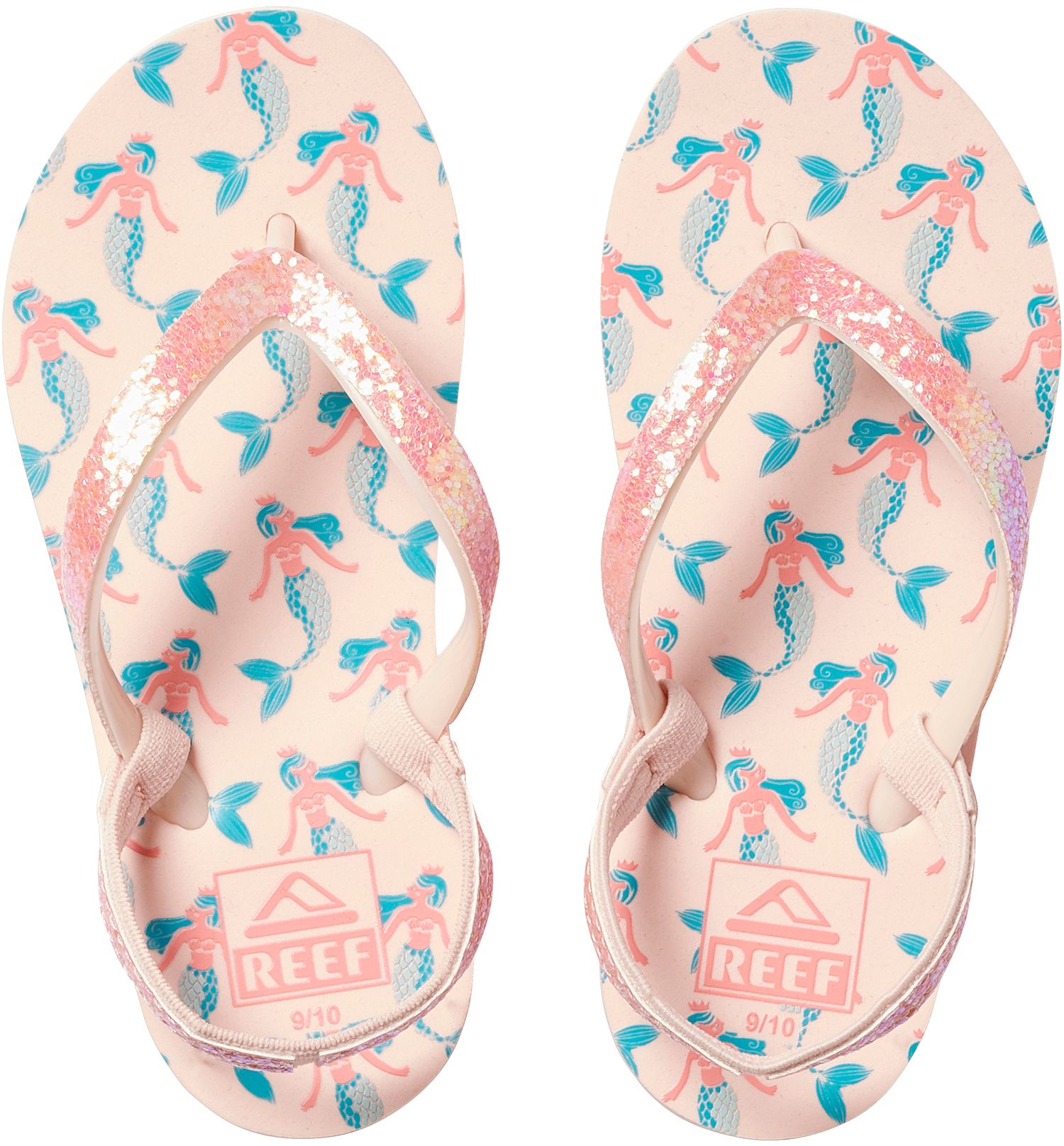 reef mermaid flip flops