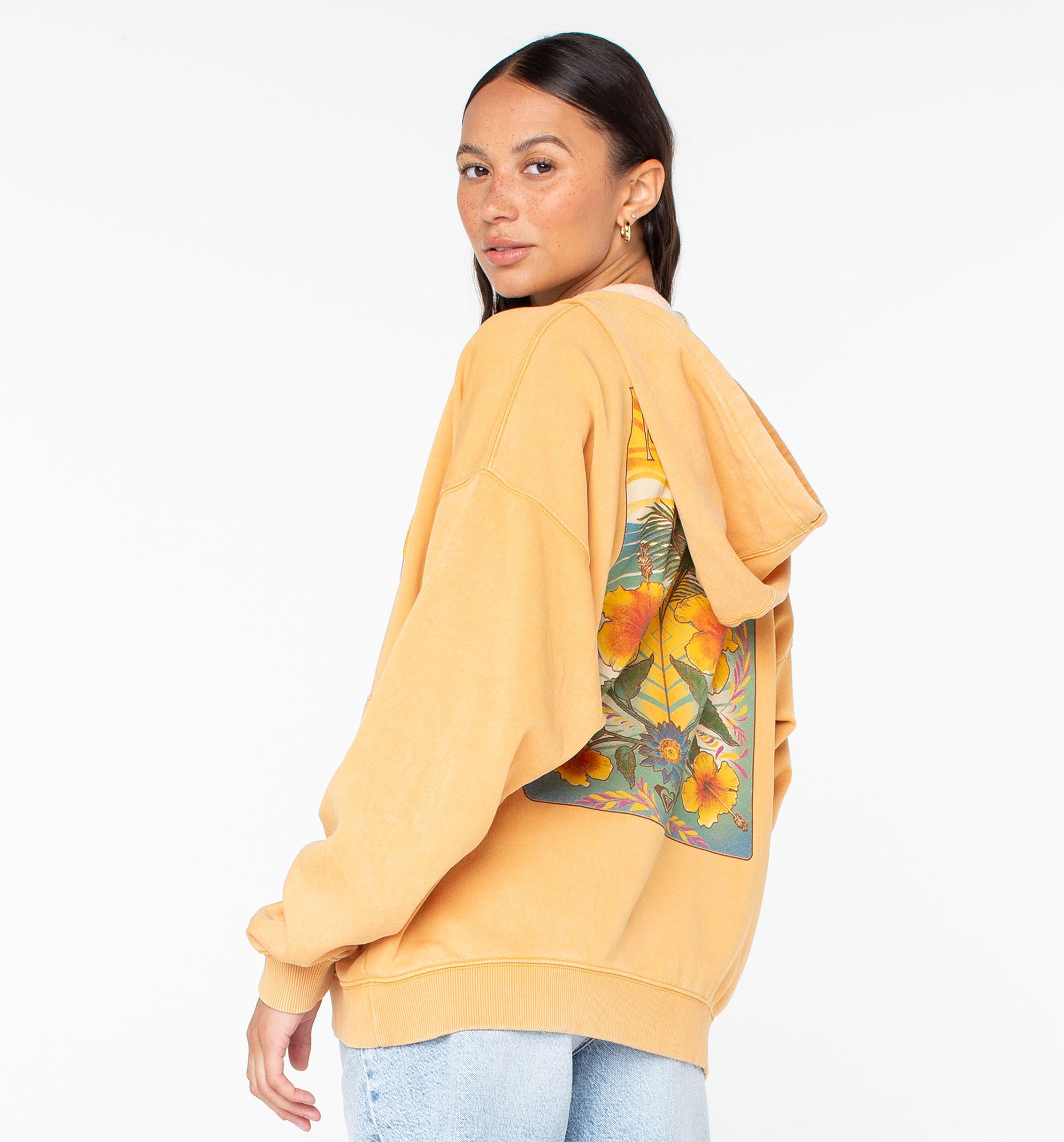 Roxy Women's Lineup Oversized Zip Cover-Up product image