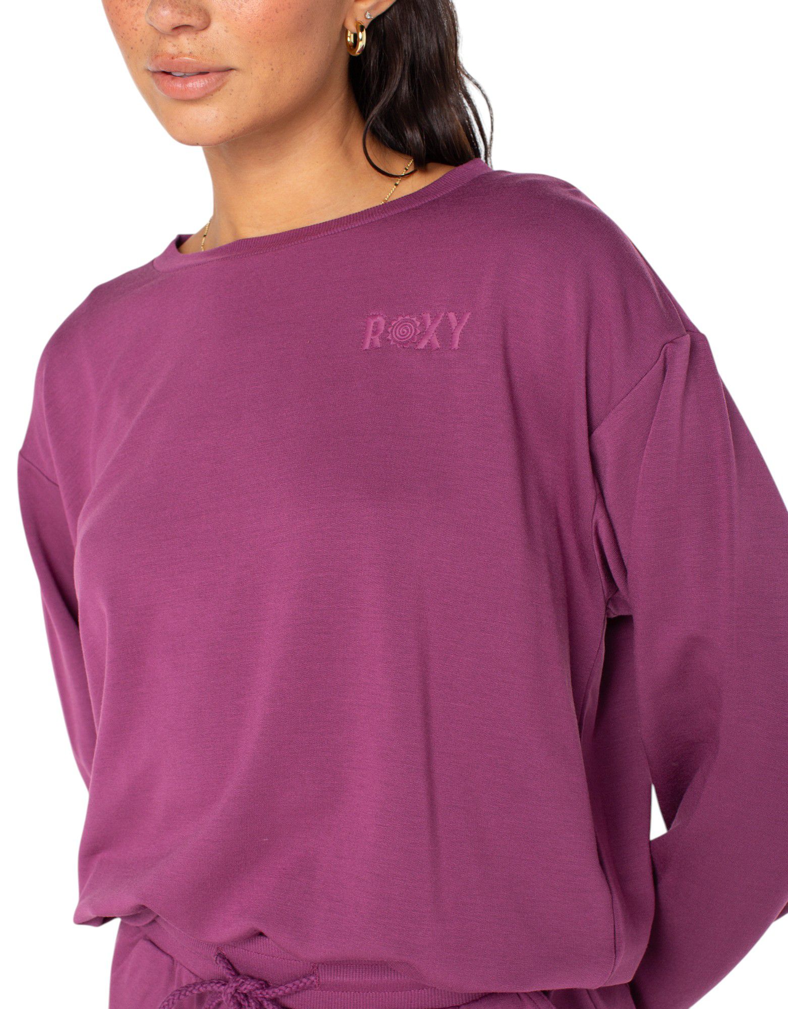 Roxy Women's Surfing By Moonlight Crewneck Sweatshirt product image