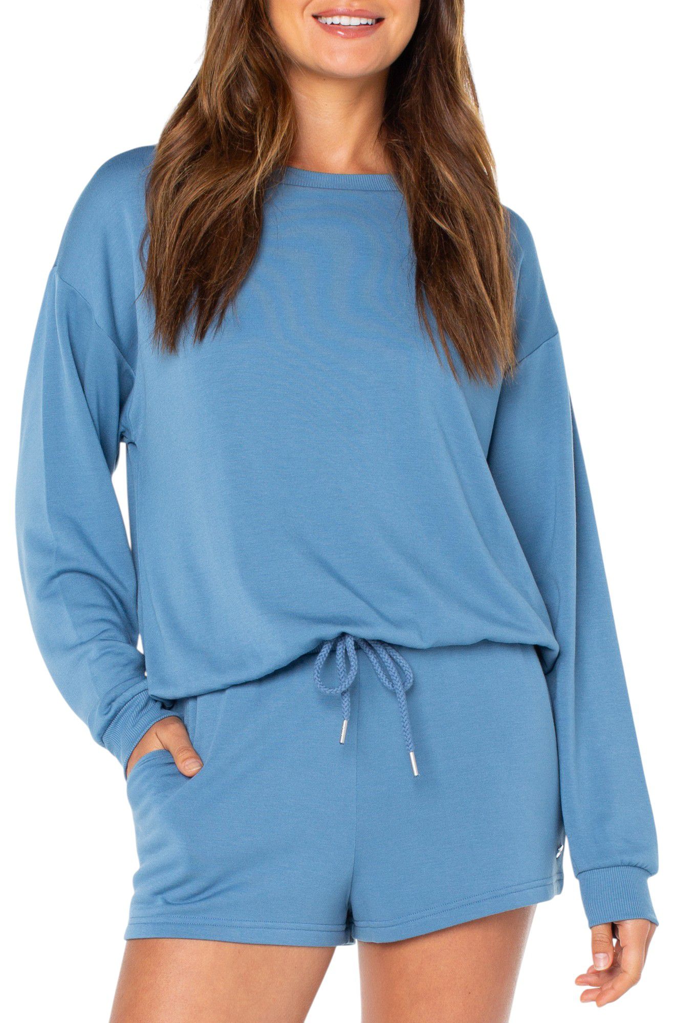 Roxy Women's Surfing By Moonlight Crewneck Sweatshirt product image