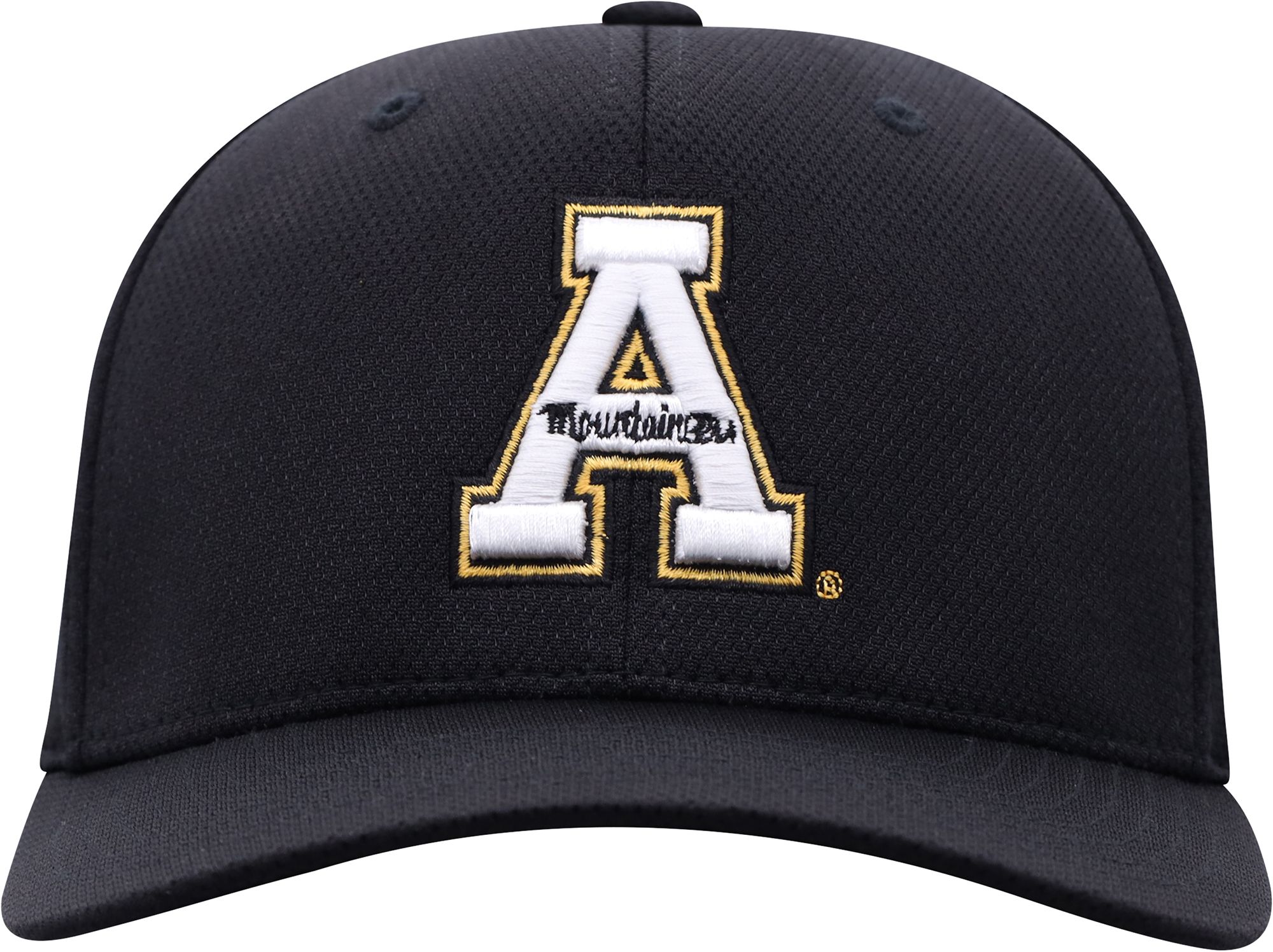 Top of the World Men's Appalachian State Mountaineers Black Reflex Stretch Fit Hat product image