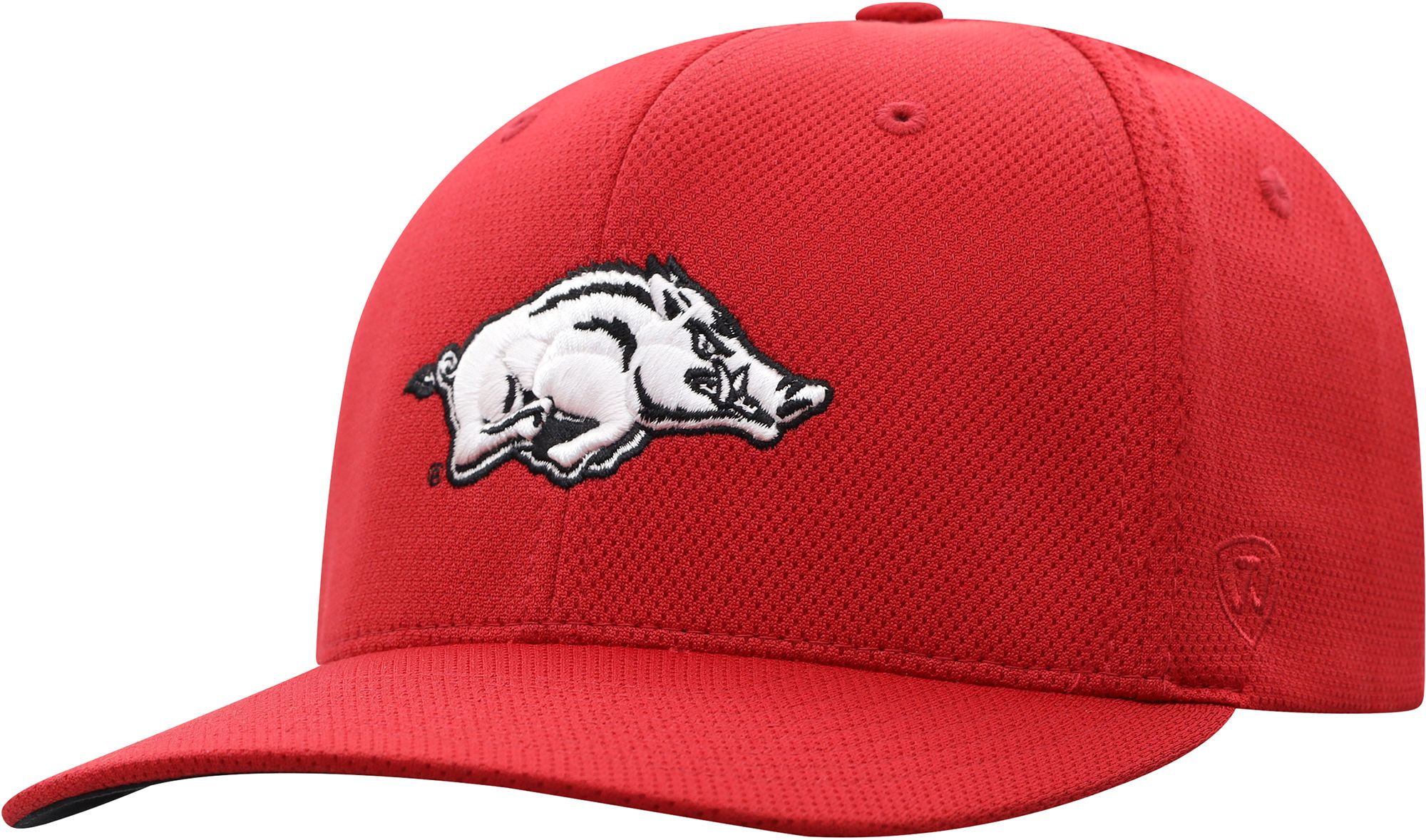 Top of the World Men's Arkansas Razorbacks Cardinal Reflex Stretch Fit Hat product image