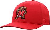 Top of the World Men's Maryland Terrapins Red Reflex Stretch Fit Hat product image