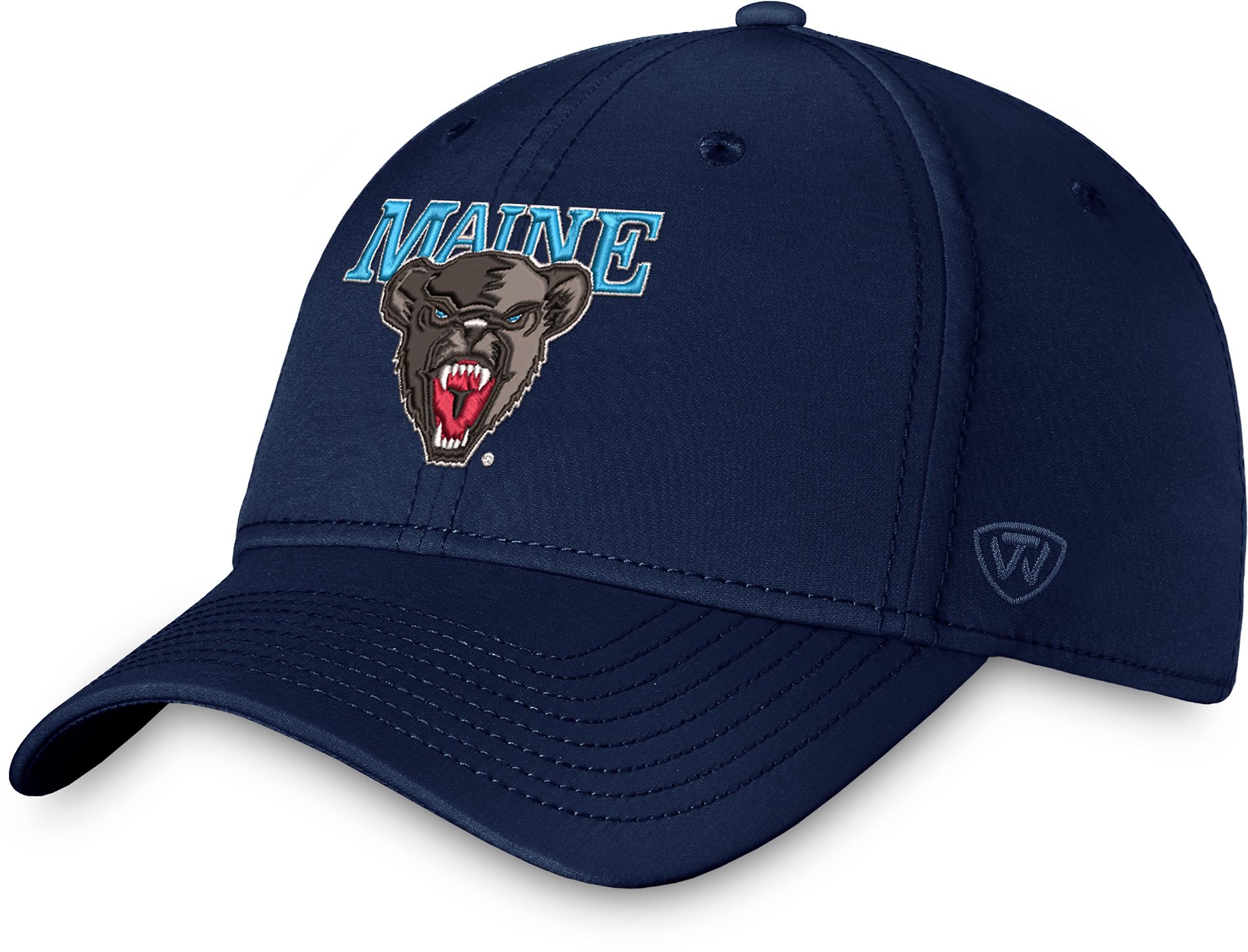Top of the World Men's Maine Black Bears Navy Reflex Stretch Fit Hat product image