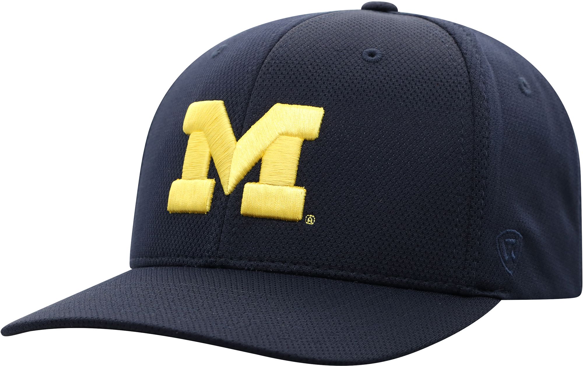 Top of the World Men's Michigan Wolverines Blue Reflex Stretch Fit Hat product image