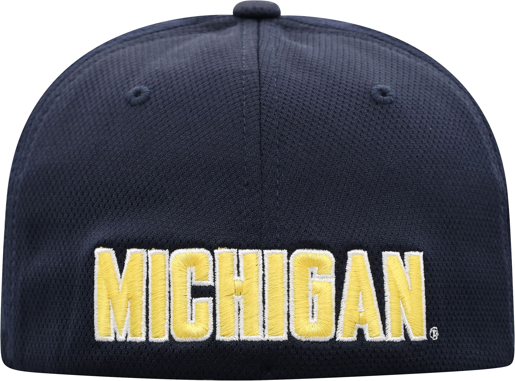 Top of the World Men's Michigan Wolverines Blue Reflex Stretch Fit Hat