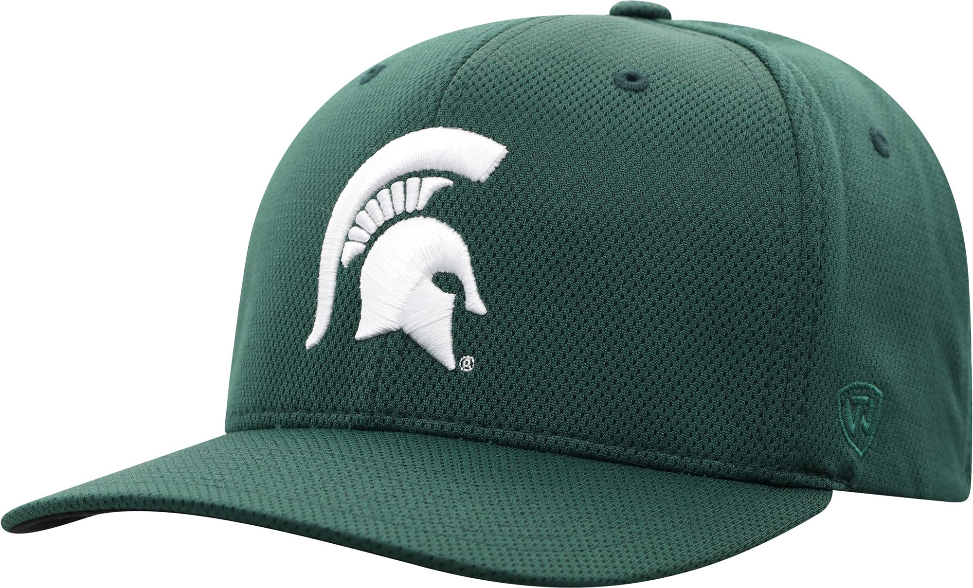 Top of the World Men's Michigan State Spartans Green Reflex Stretch Fit Hat product image