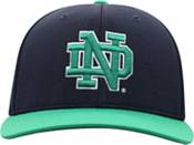 Top of the World Men's Notre Dame Fighting Irish Black/Navy Stretch-Fit Hat product image