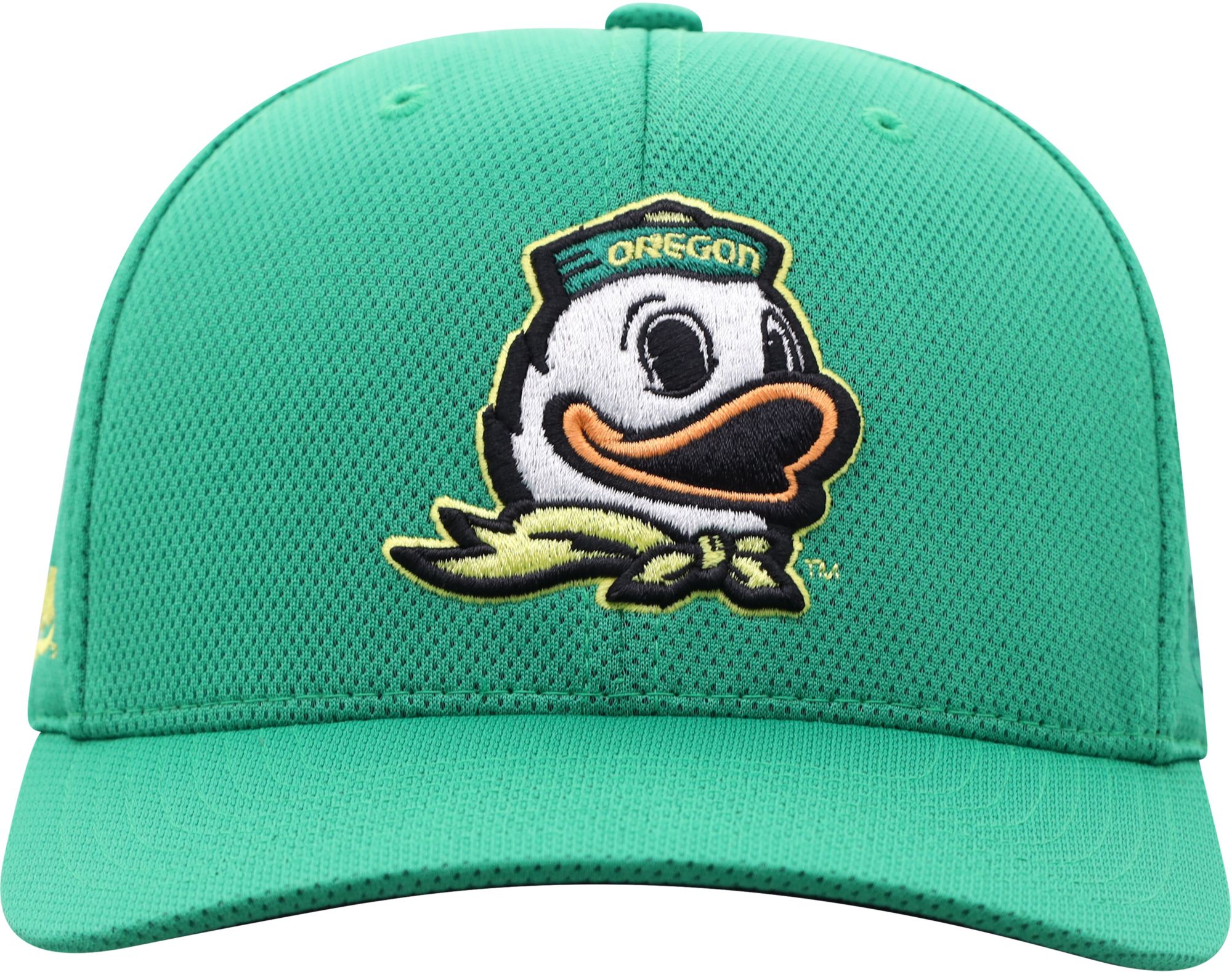 Top of the World Men's Oregon Ducks Green Reflex Stretch Fit Hat product image