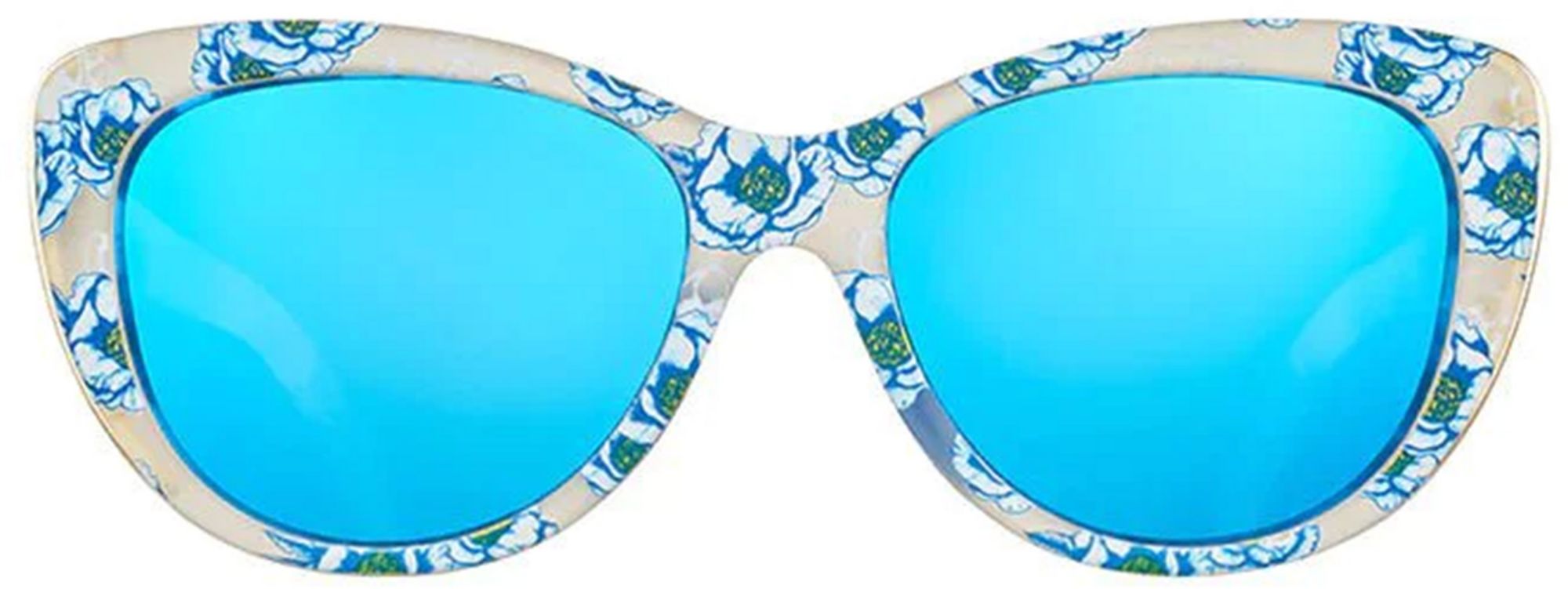 goodr Freshly Picked Cerulean Polarized Reflective Sunglasses product image