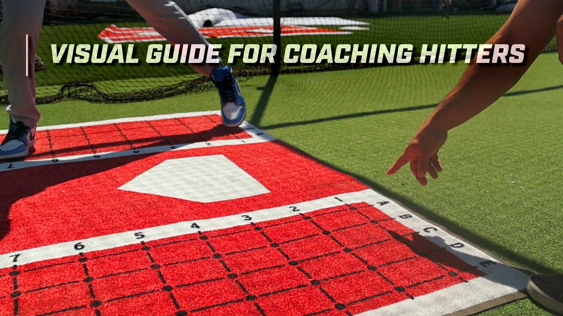 GoSports 6' x 4' Baseball/Softball Hitting Mat w/ Stance Alignment Guide product