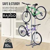 RaxGo Freestanding Dual Bike Storage Rack product image