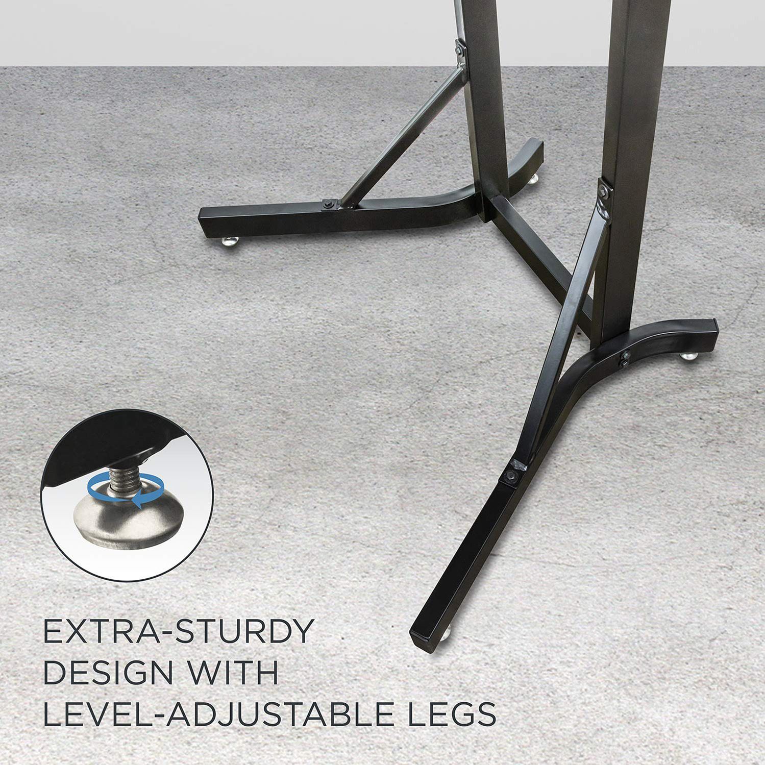 RaxGo Free Standing 2Bike Garage Rack Publiclands