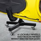 RaxGo Freestanding Standing Kayak Rack With Wheels product image