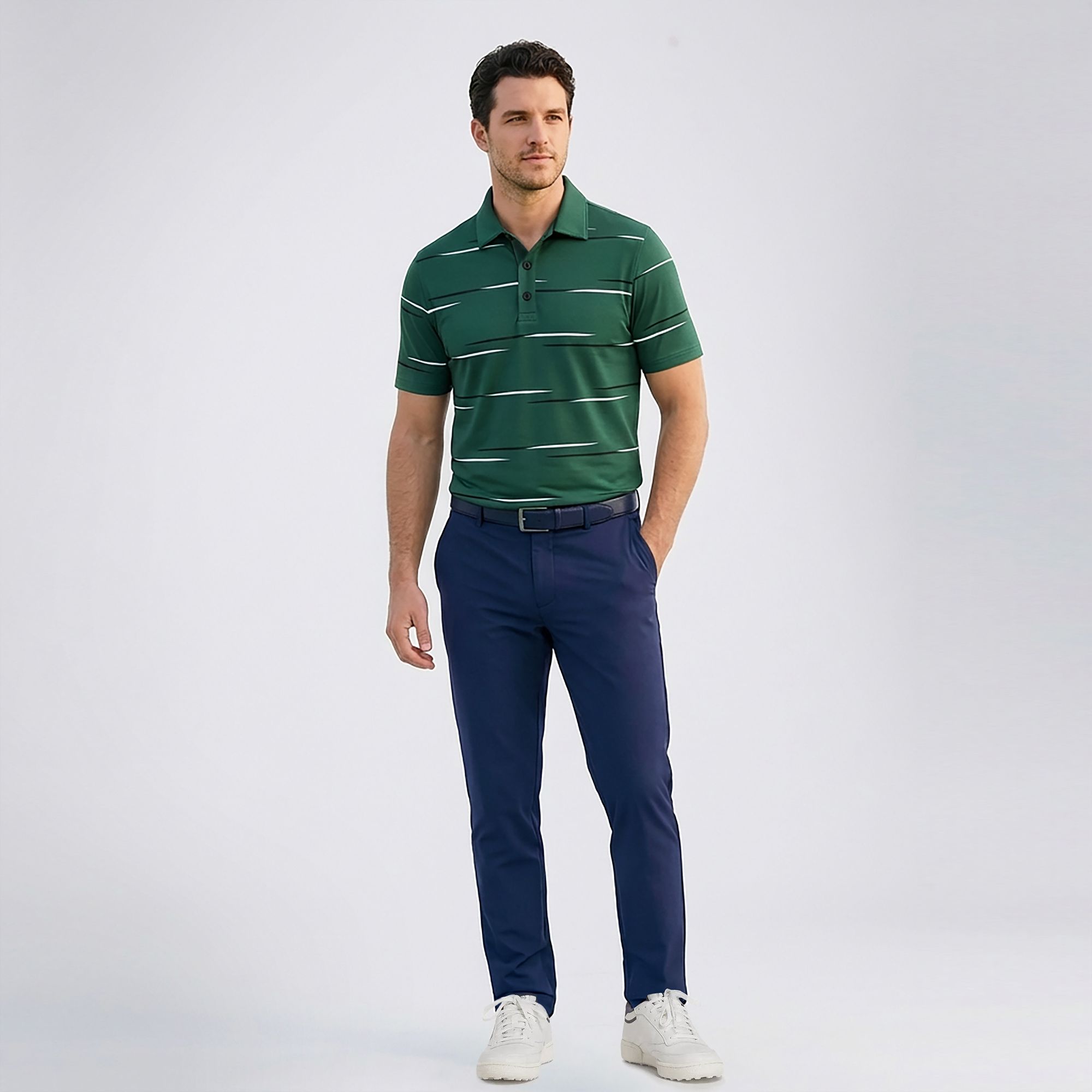Reebok Men's Golf Flag Stripe Polo product image