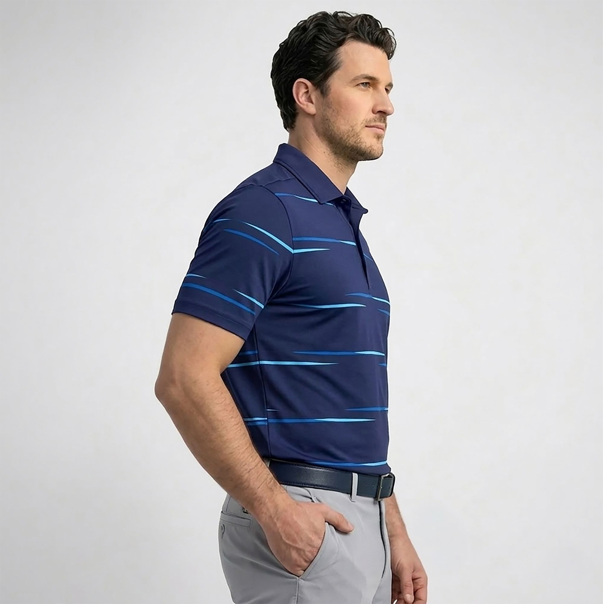 Reebok Men's Golf Flag Stripe Polo product image
